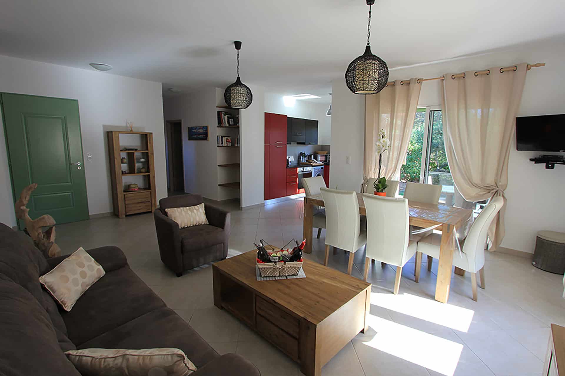 Exemple d'interieur de la résidence de vacances Cala Corsa à Porto Vecchio Exemple d'interieur de la résidence de vacances Cala Corsa à Porto Vecchio