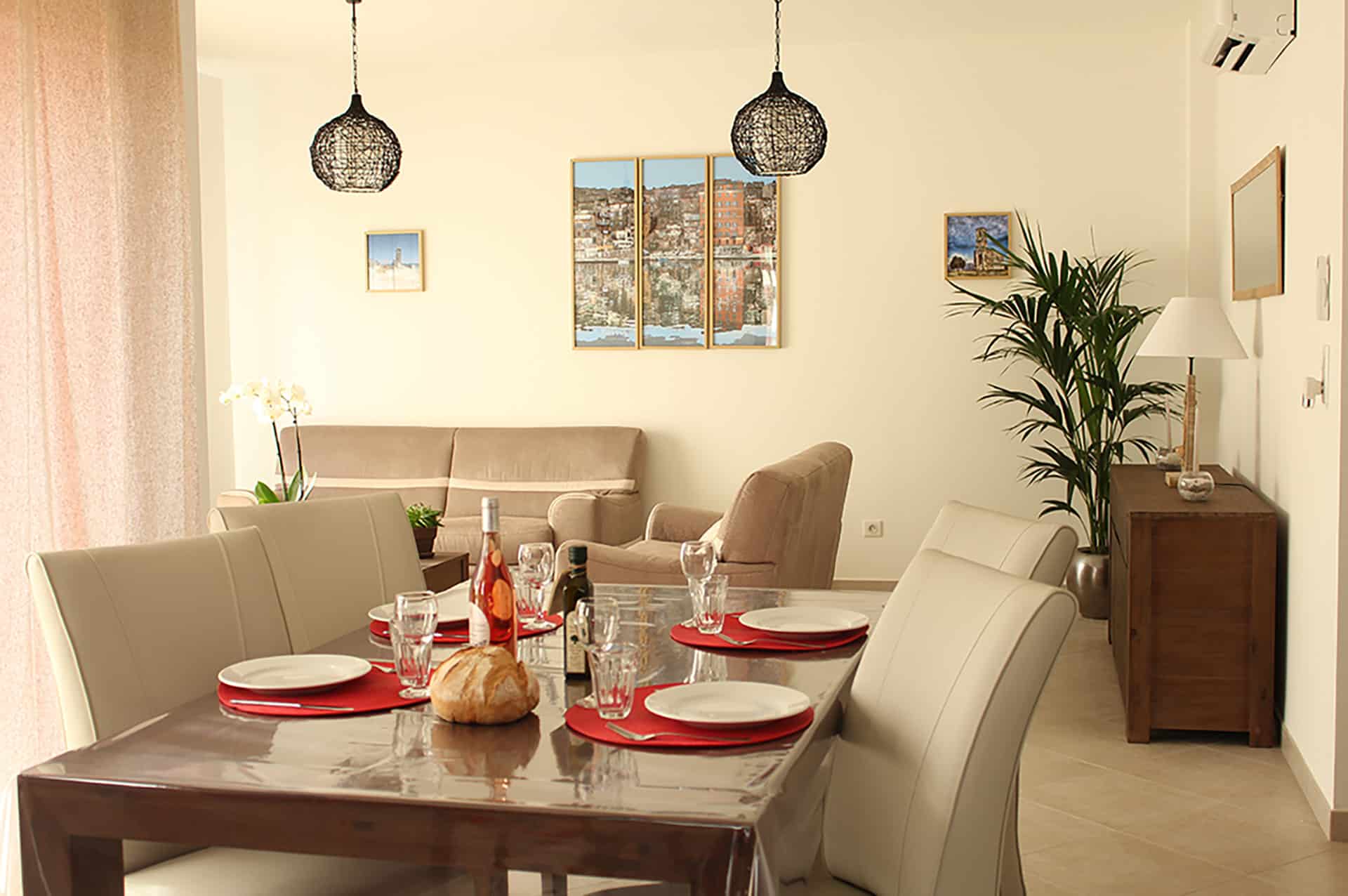 Exemple d'interieur de la résidence de vacances Cala Corsa à Porto Vecchio Exemple d'interieur de la résidence de vacances Cala Corsa à Porto Vecchio