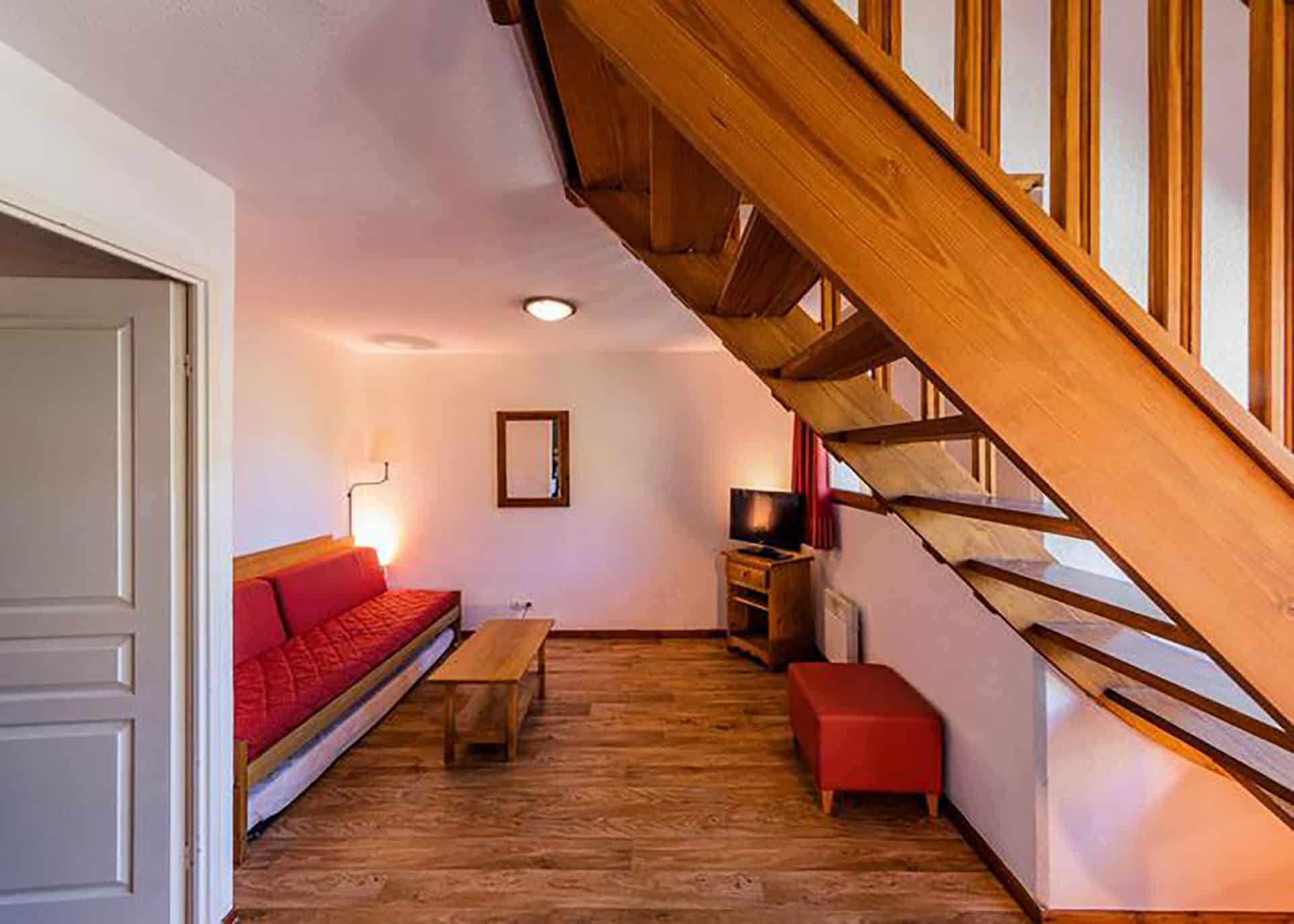 Exemple d'intérieur d'un appartement 3 pièces 8/10 personnes de la résidence de vacances Etoiles d'Orion à Orcières, dans les Hautes-Alpes Exemple d'intérieur d'un appartement 3 pièces 8/10 personnes de la résidence de vacances Etoiles d'Orion à Orcières, dans les Hautes-Alpes