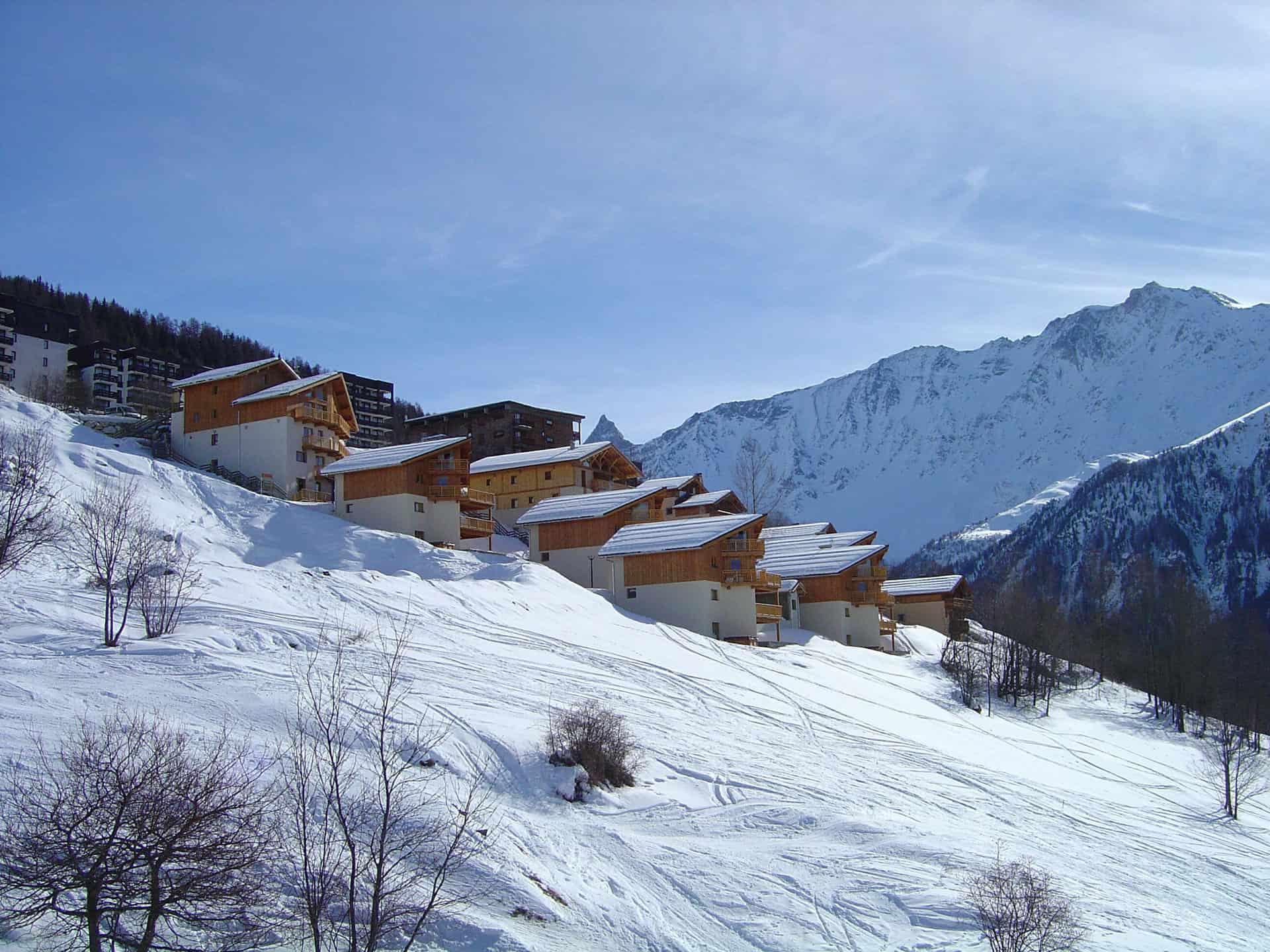Les Chalets des Deux Domaines holiday residence in Peisey Vallandry, in the Northern Alps