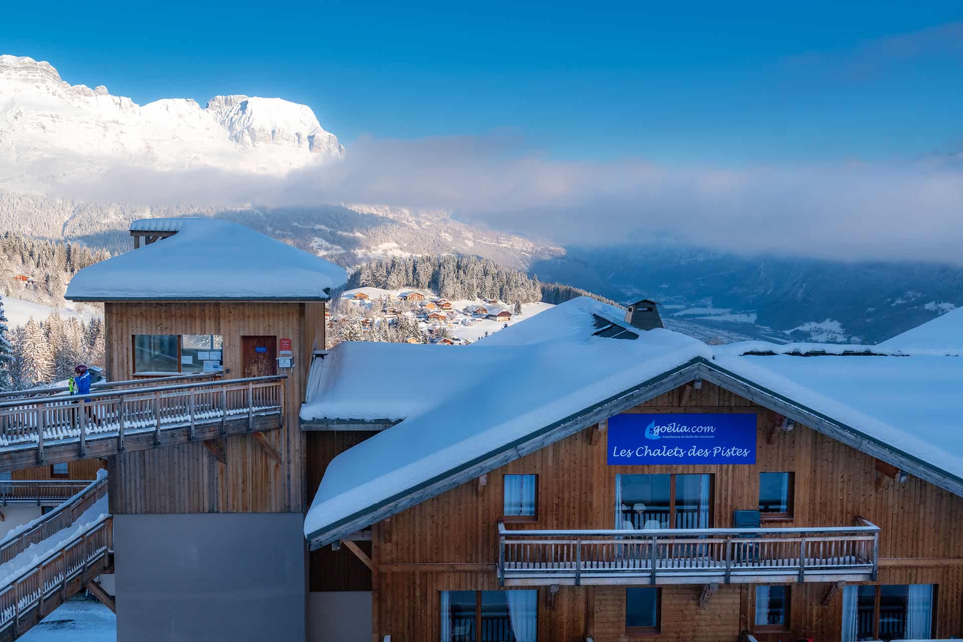 La résidence de vacances Goélia les Chalets des Pistes à Combloux La résidence de vacances Goélia les Chalets des Pistes à Combloux