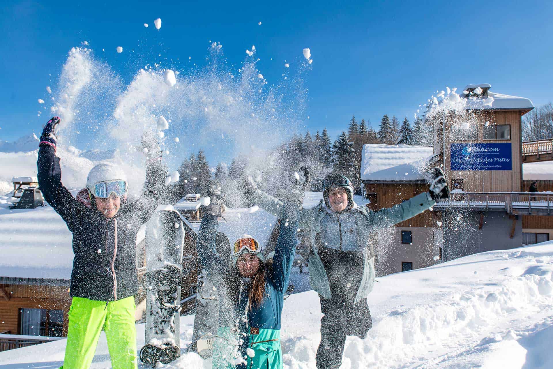 Au pied des pistes, la résidence de vacances Goélia les Chalets des Pistes à Combloux en Haute-Savoie Au pied des pistes, la résidence de vacances Goélia les Chalets des Pistes à Combloux en Haute-Savoie