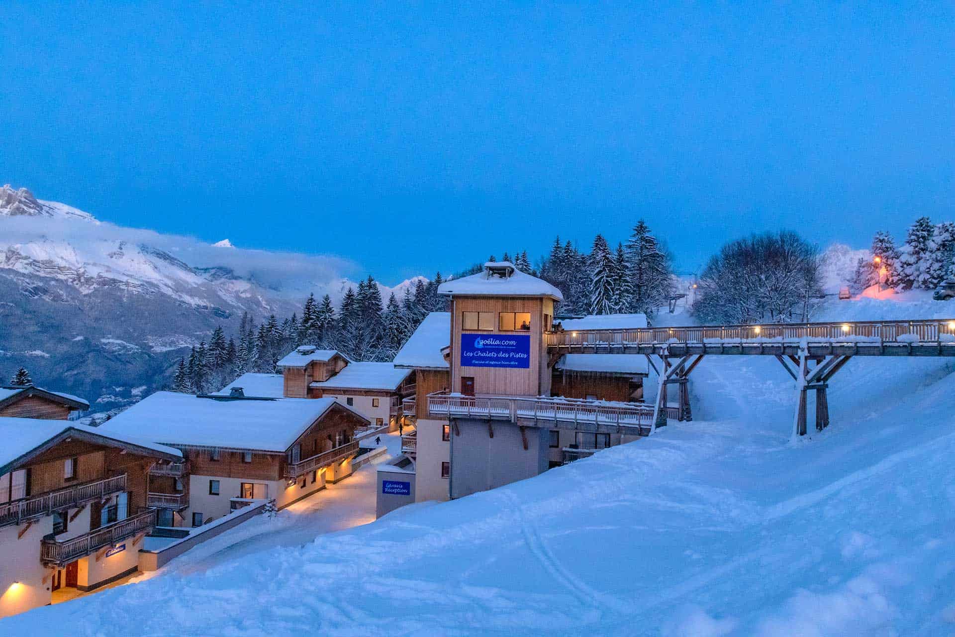La résidence de vacances Goélia les Chalets des Pistes à Combloux La résidence de vacances Goélia les Chalets des Pistes à Combloux