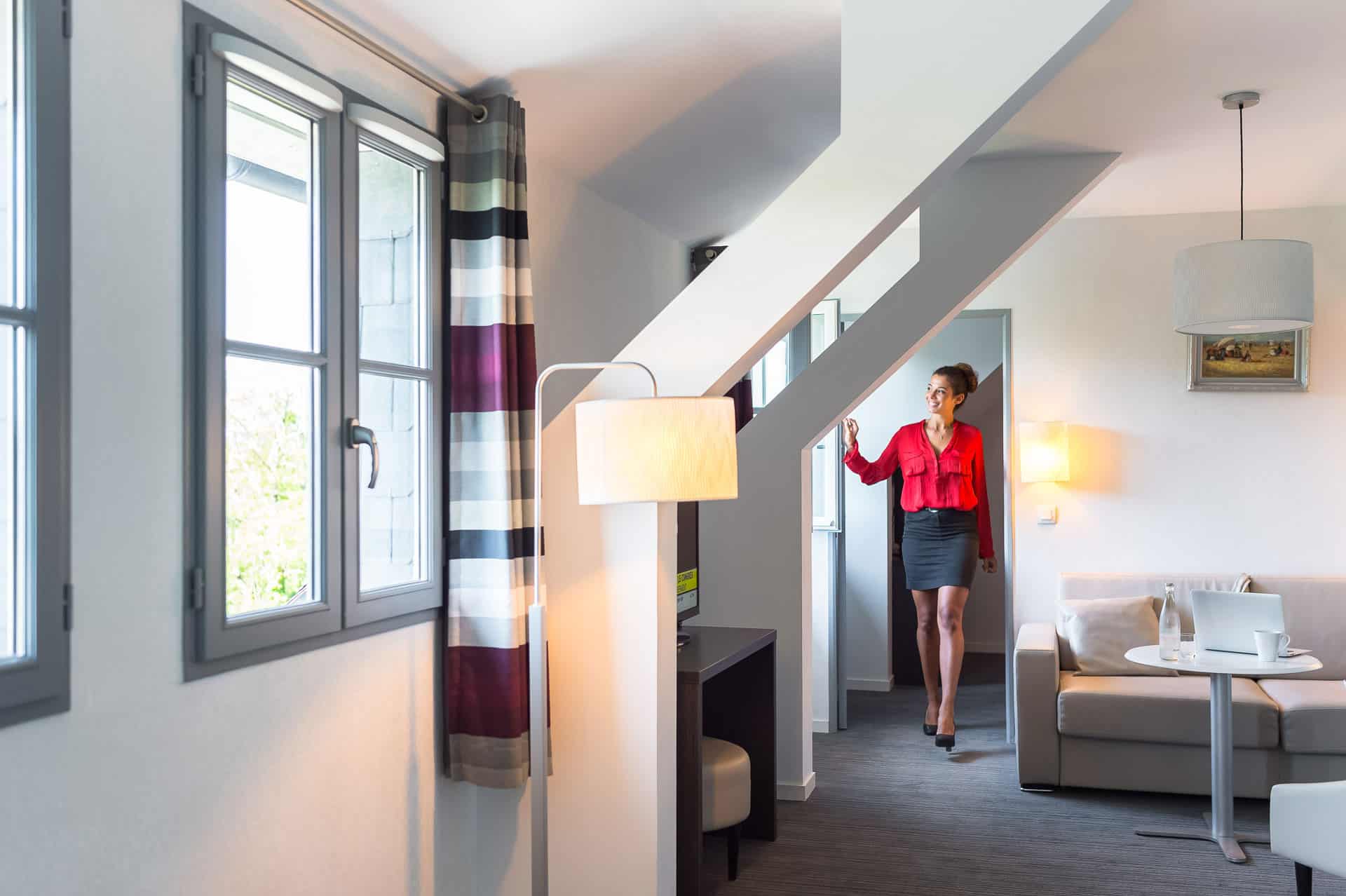 Exemple de logement de la résidence de vacances Goélia Le Domaine de Pont Aven à Pont-Aven  en Bretagne Exemple de logement de la résidence de vacances Goélia Le Domaine de Pont Aven à Pont-Aven  en Bretagne