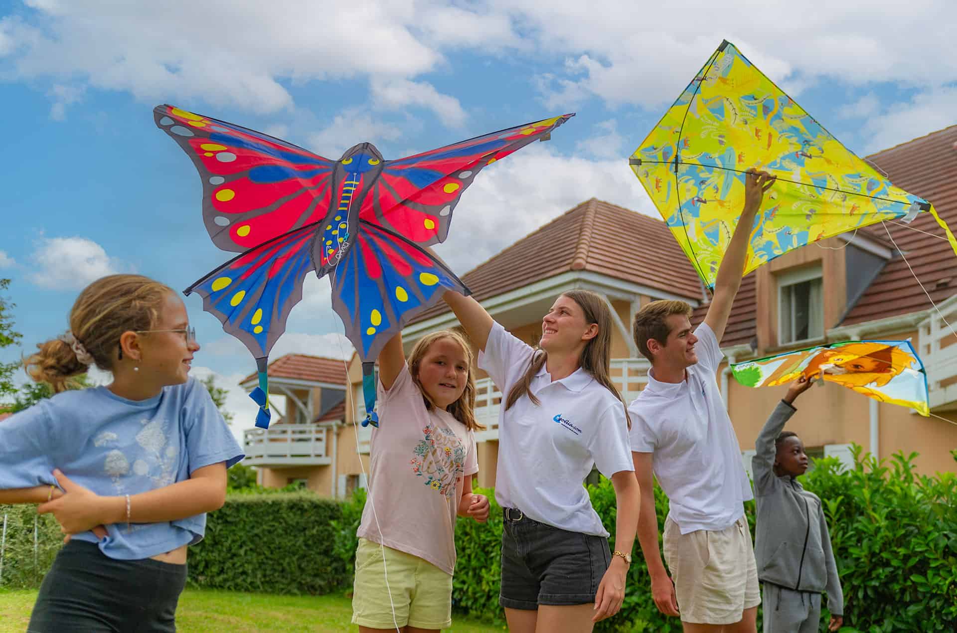 Club enfants (en juillet-août) de la résidence de vacances Goélia Les Portes d'Honfleur en Normandie  Club enfants (en juillet-août) de la résidence de vacances Goélia Les Portes d'Honfleur en Normandie
