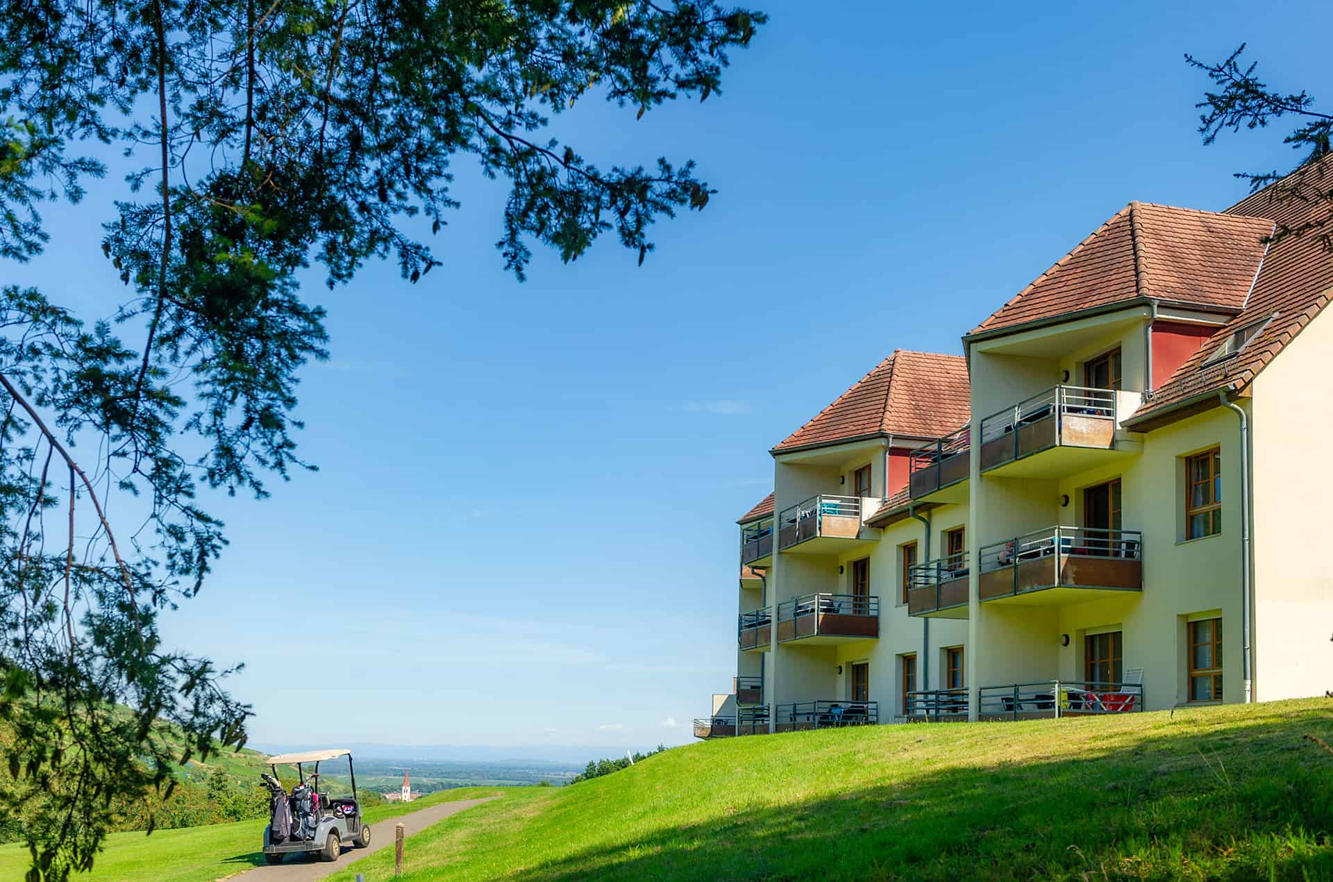 La résidence de vacances Goélia Le Domaine du Golf à Ammerschwihr / Colmar La résidence de vacances Goélia Le Domaine du Golf à Ammerschwihr / Colmar