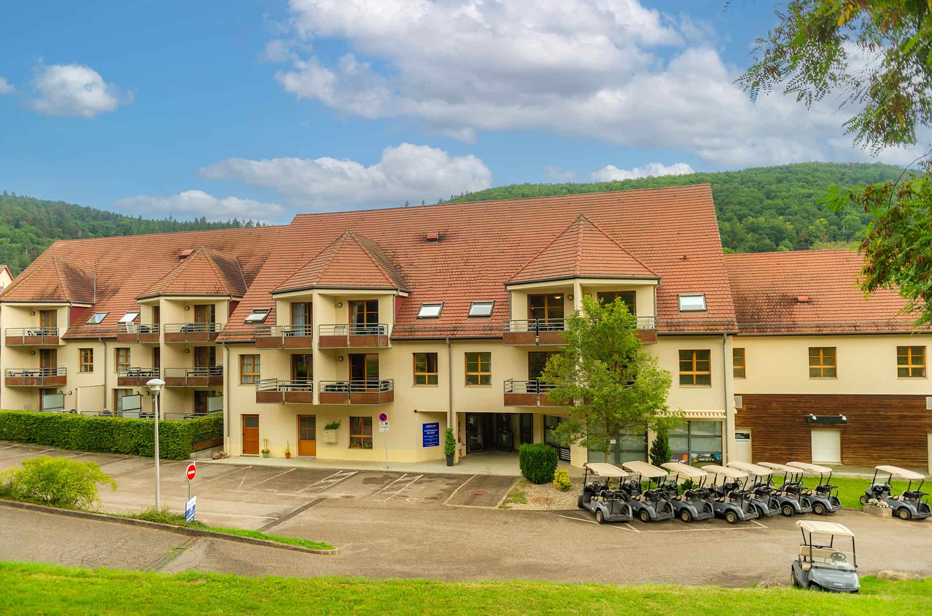 La résidence de vacances Goélia Le Domaine du Golf à Ammerschwihr / Colmar La résidence de vacances Goélia Le Domaine du Golf à Ammerschwihr / Colmar