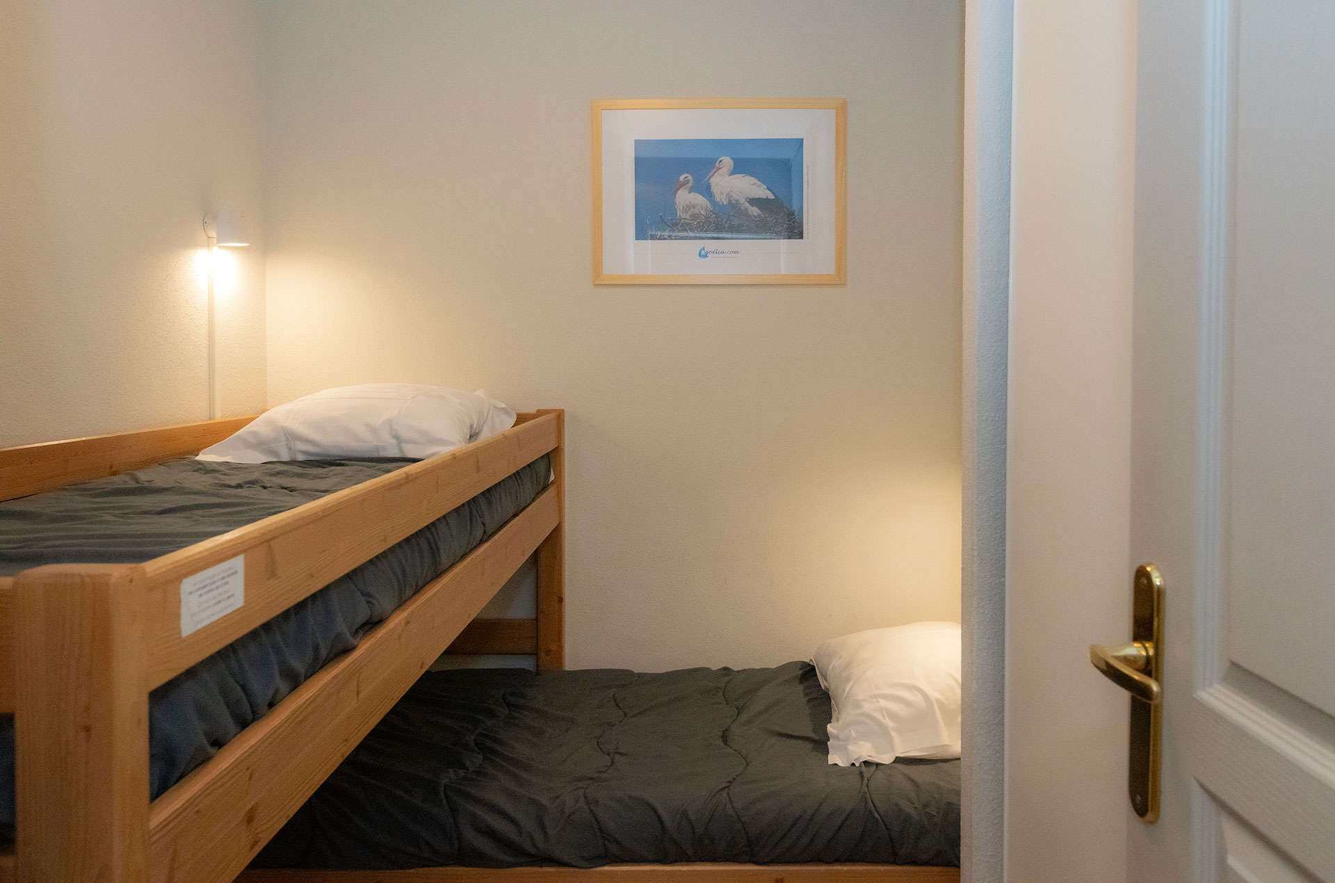 Exemple de chambre de  la résidence de vacances Goélia Le Domaine du Golf à Ammerschwihr / Colmar en Alsace Exemple de chambre de  la résidence de vacances Goélia Le Domaine du Golf à Ammerschwihr / Colmar en Alsace