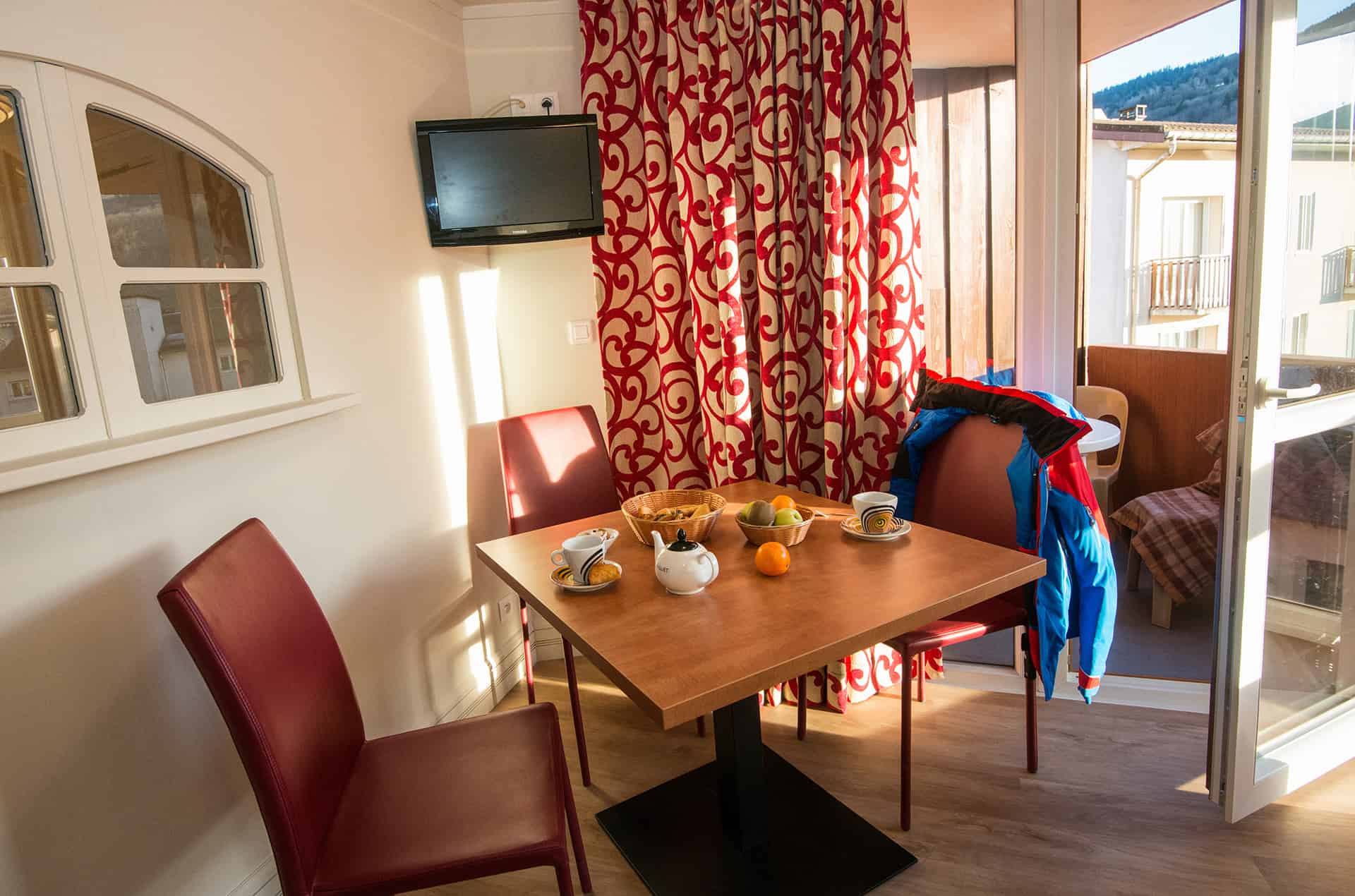 Exemple d'intérieur de la résidence de vacances Les Vallées à la Bresse Exemple d'intérieur de la résidence de vacances Les Vallées à la Bresse