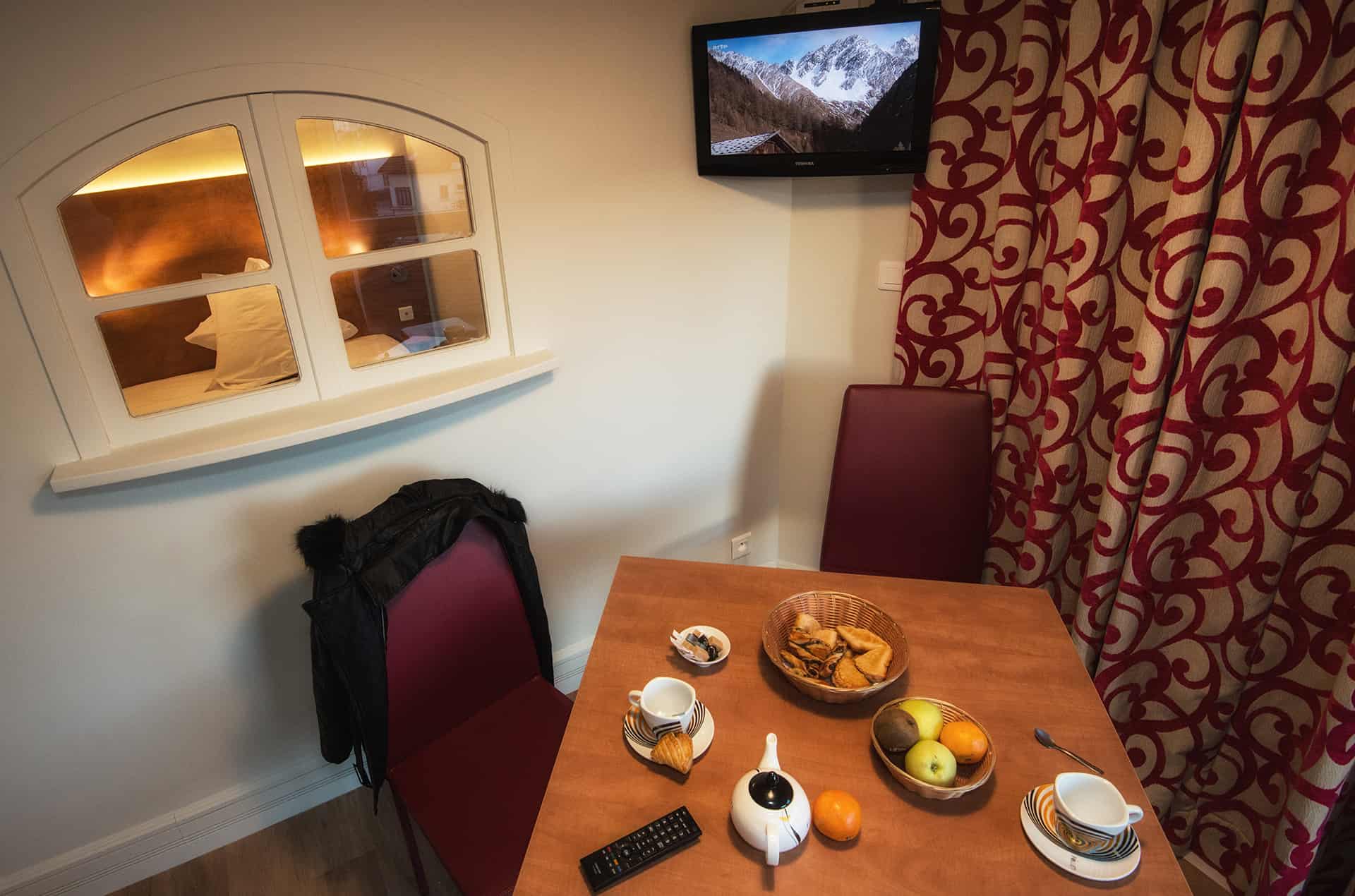 Exemple d'intérieur de la résidence de vacances Les Vallées à la Bresse Exemple d'intérieur de la résidence de vacances Les Vallées à la Bresse