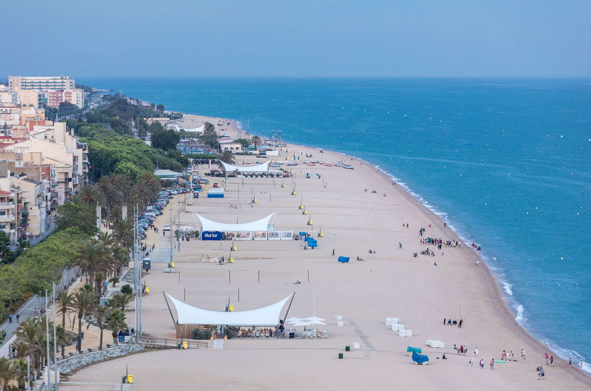 Exemple de paysages de la résidence de vacances Roca Grossa à Calella, au sud de la Costa Brava, en Espagne Exemple de paysages de la résidence de vacances Roca Grossa à Calella, au sud de la Costa Brava, en Espagne