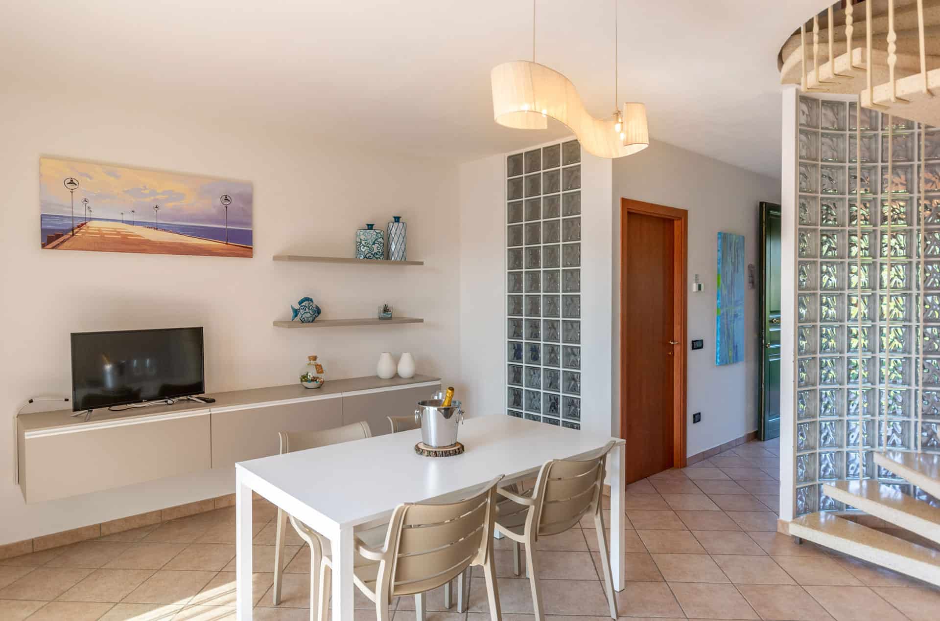 Exemple de salon d'un S3 dans la résidence vacances Albarella en Italie Exemple de salon d'un S3 dans la résidence vacances Albarella en Italie