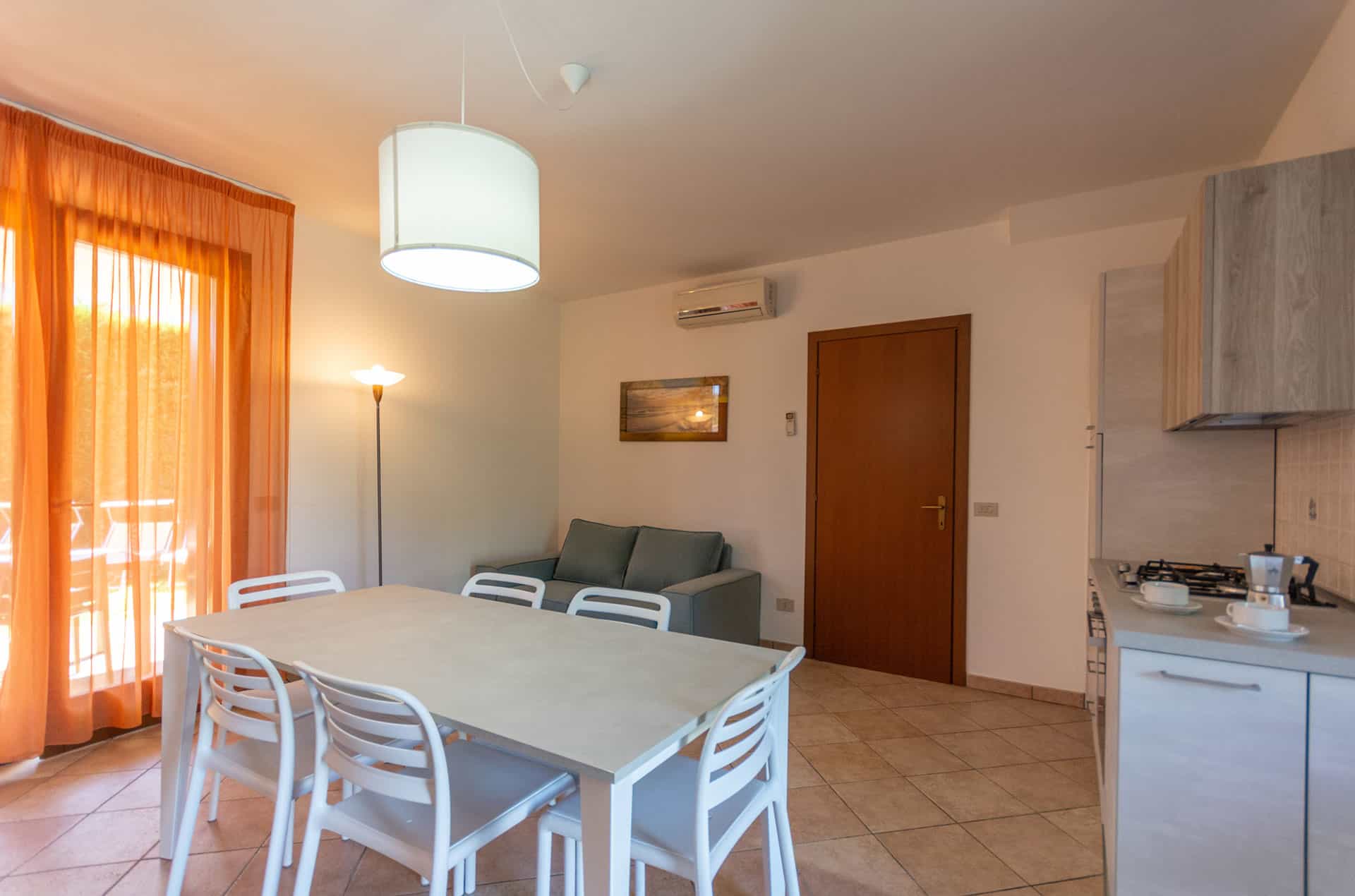 Exemple d'intérieur d'un V3 de la résidence de vacances Albarella en Italie Exemple d'intérieur d'un V3 de la résidence de vacances Albarella en Italie