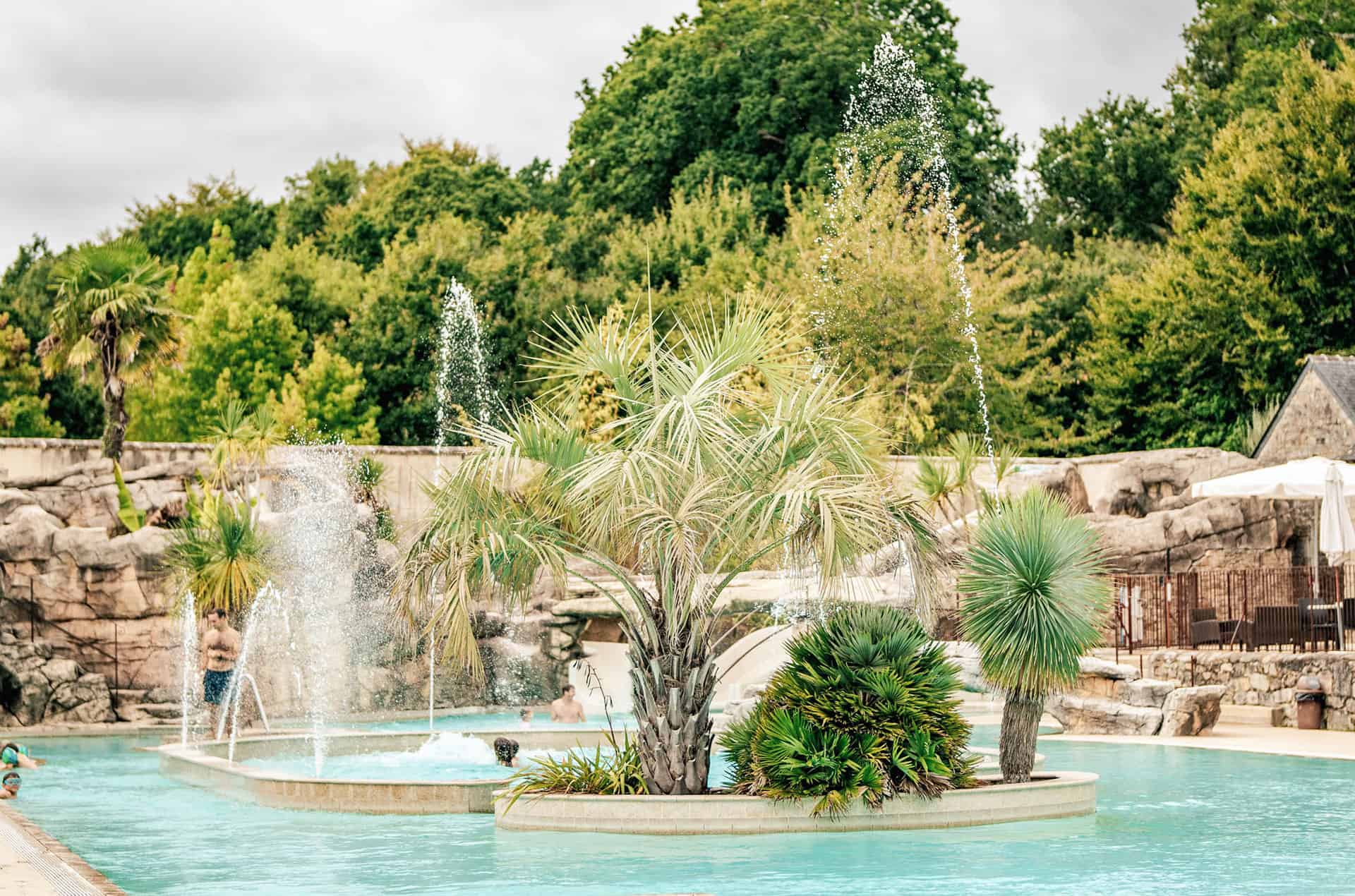 Aquaparc de la résidence de vacances L'orangerie de Lanniron proche de Quimper Aquaparc de la résidence de vacances L'orangerie de Lanniron proche de Quimper