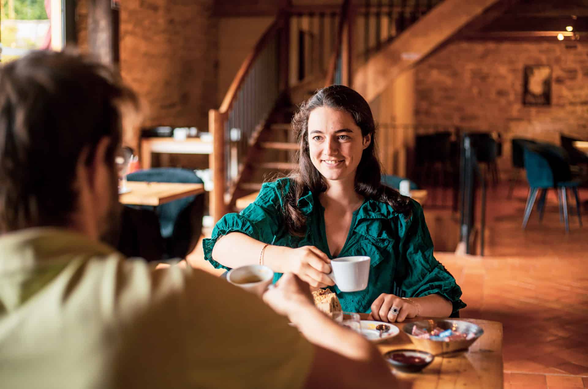 Restaurant de la résidence de vacances L'orangerie de Lanniron proche de Quimper Restaurant de la résidence de vacances L'orangerie de Lanniron proche de Quimper