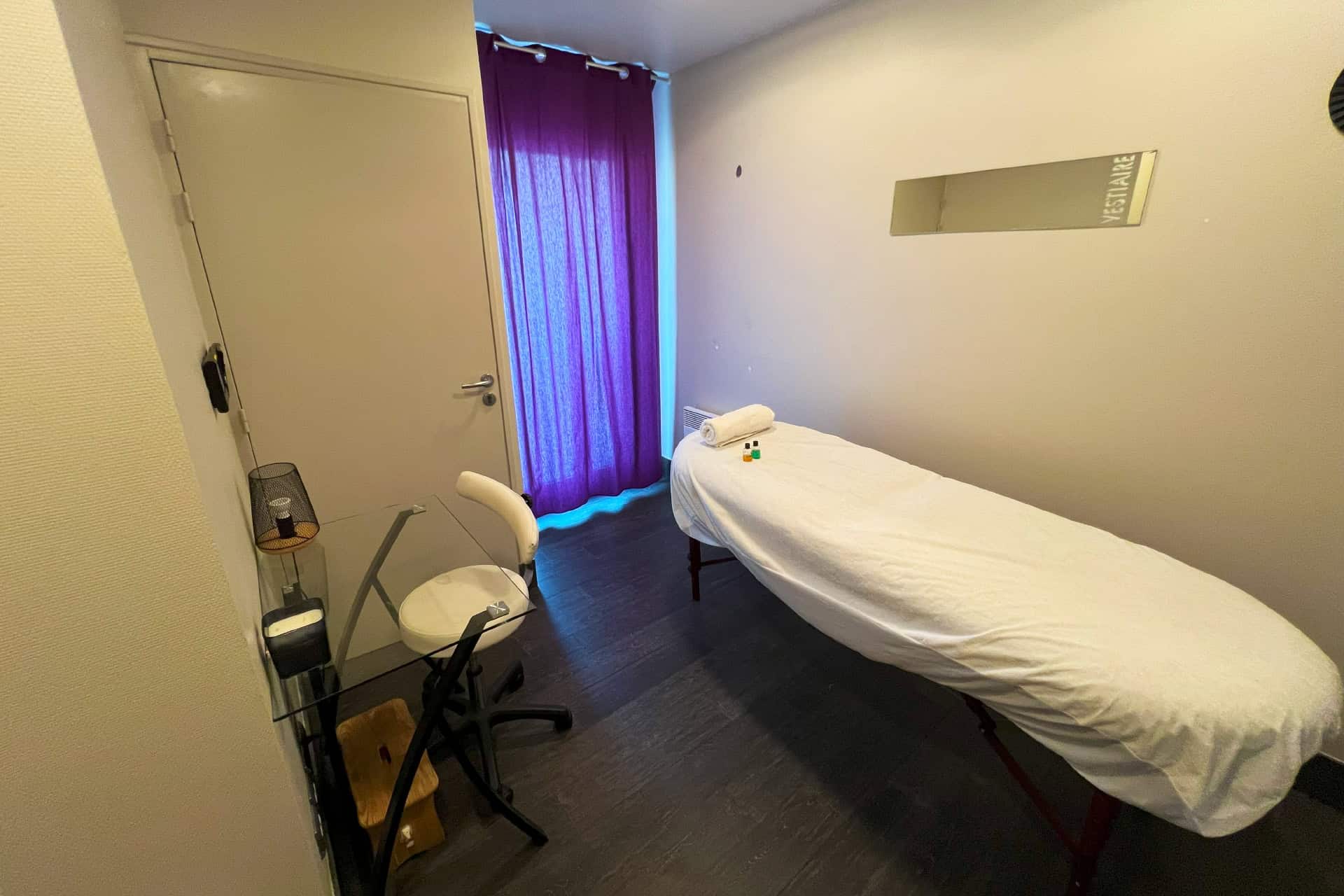 Cabine de soins de la résidence vacances Goélia Le Cordouan à Soulac-sur-Mer Cabine de soins de la résidence vacances Goélia Le Cordouan à Soulac-sur-Mer