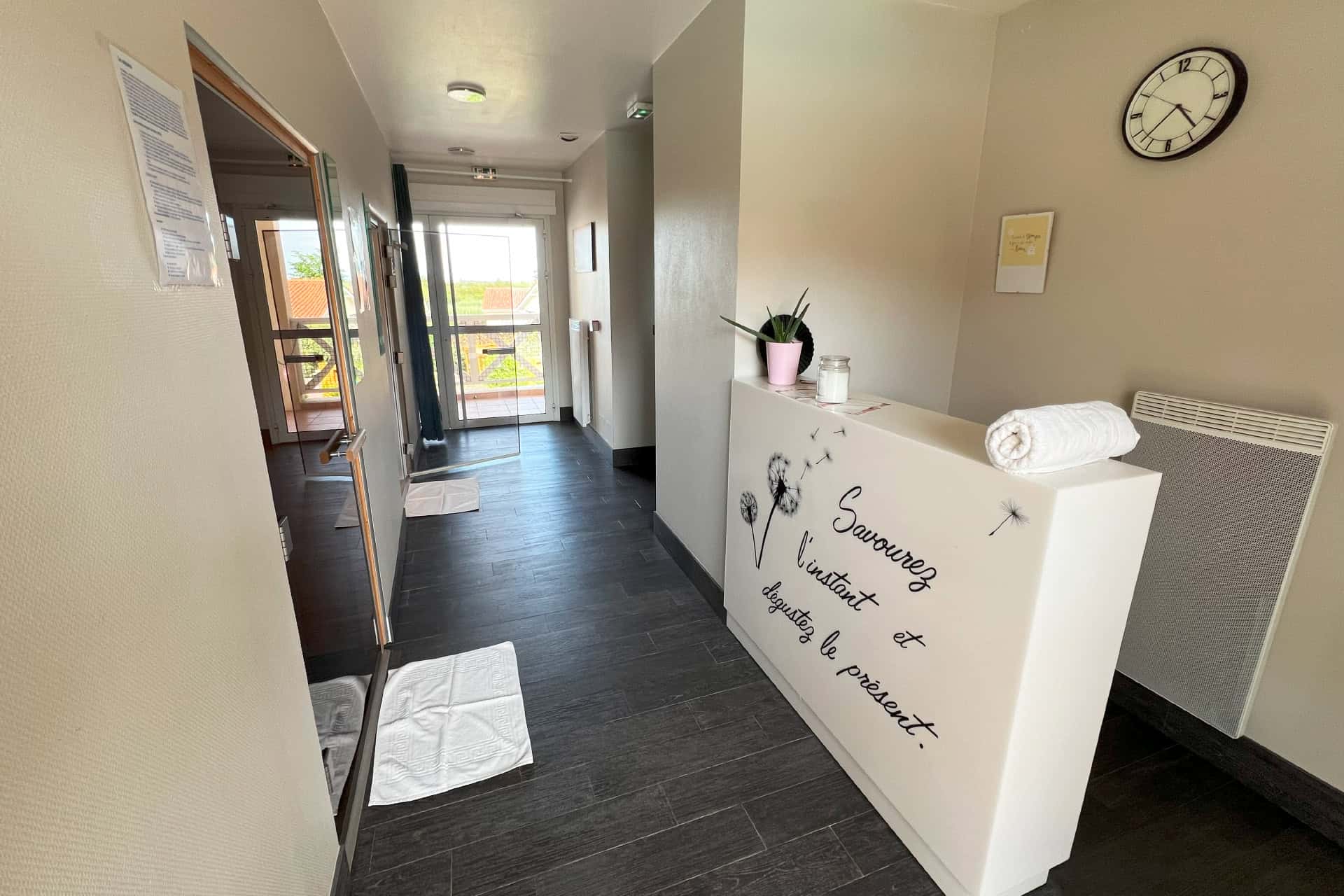 Espace bien-être avec sauna/hammam de la résidence vacances Goélia Le Cordouan à Soulac-sur-Mer Espace bien-être avec sauna/hammam de la résidence vacances Goélia Le Cordouan à Soulac-sur-Mer