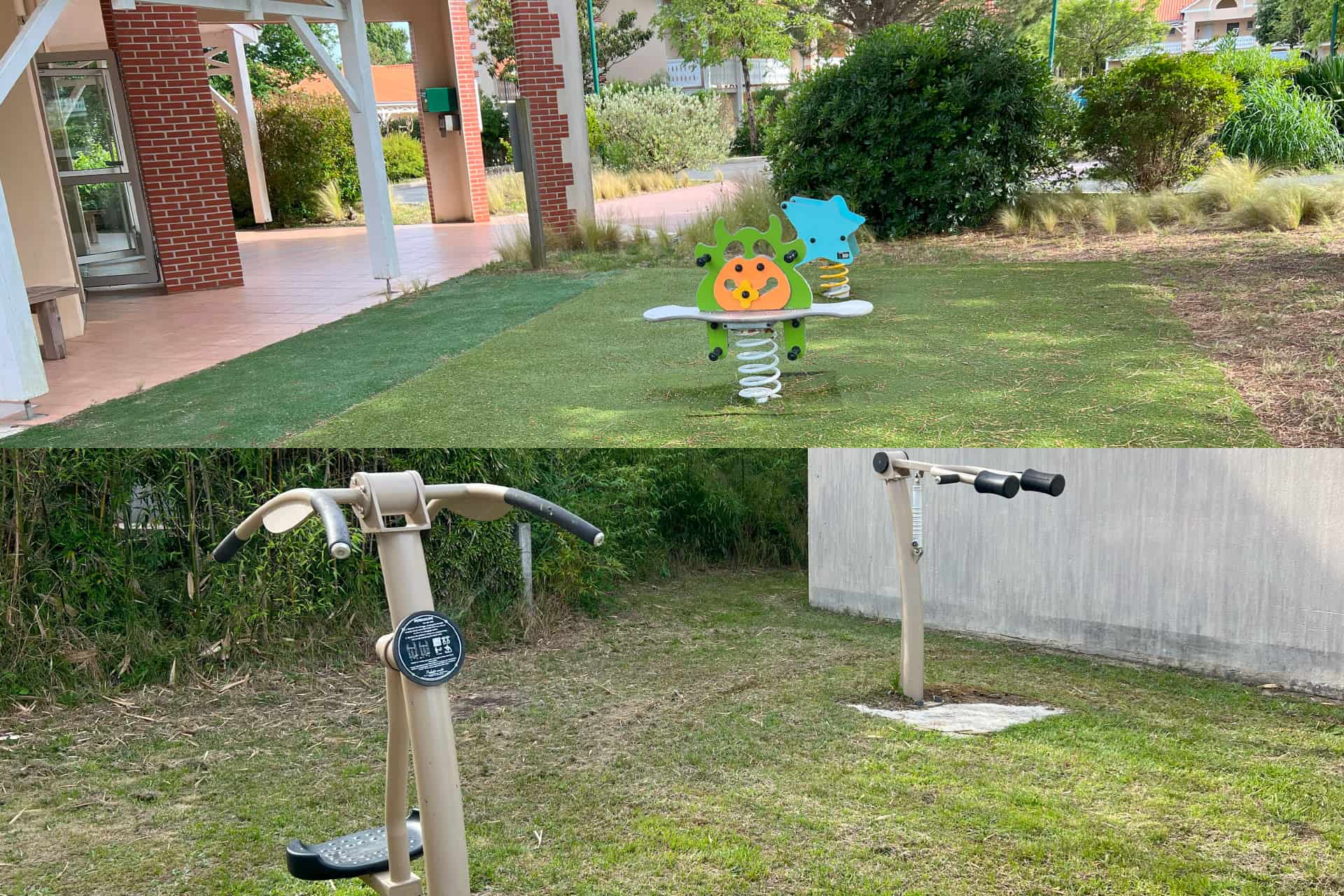 Jeux pour enfants dans la résidence vacances Goélia Le Cordouan à Soulac-sur-Mer Jeux pour enfants dans la résidence vacances Goélia Le Cordouan à Soulac-sur-Mer