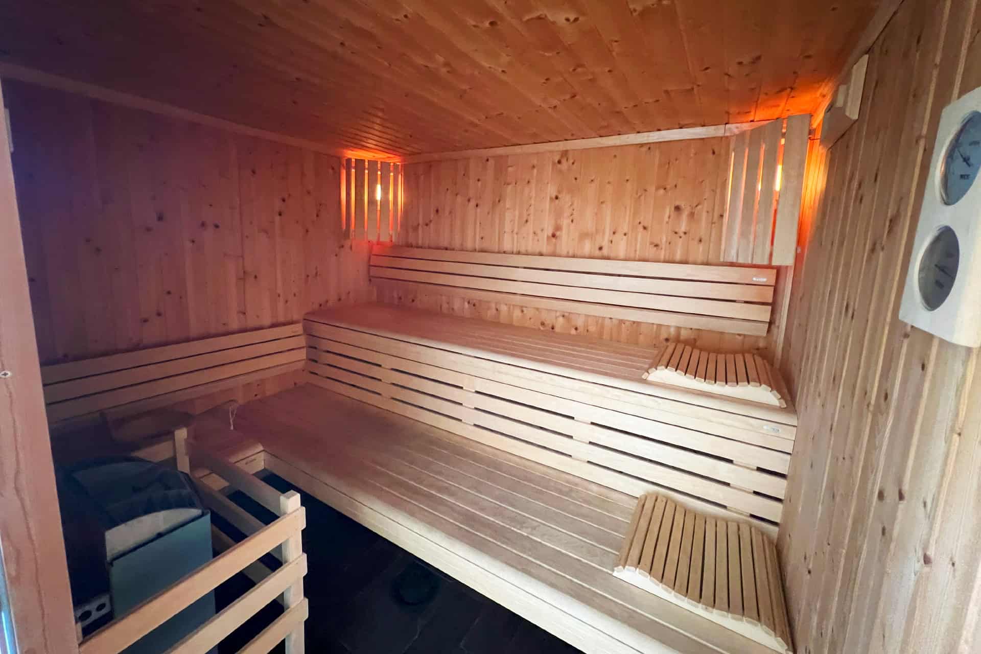 Sauna de la résidence vacances Goélia Le Cordouan à Soulac-sur-Mer Sauna de la résidence vacances Goélia Le Cordouan à Soulac-sur-Mer
