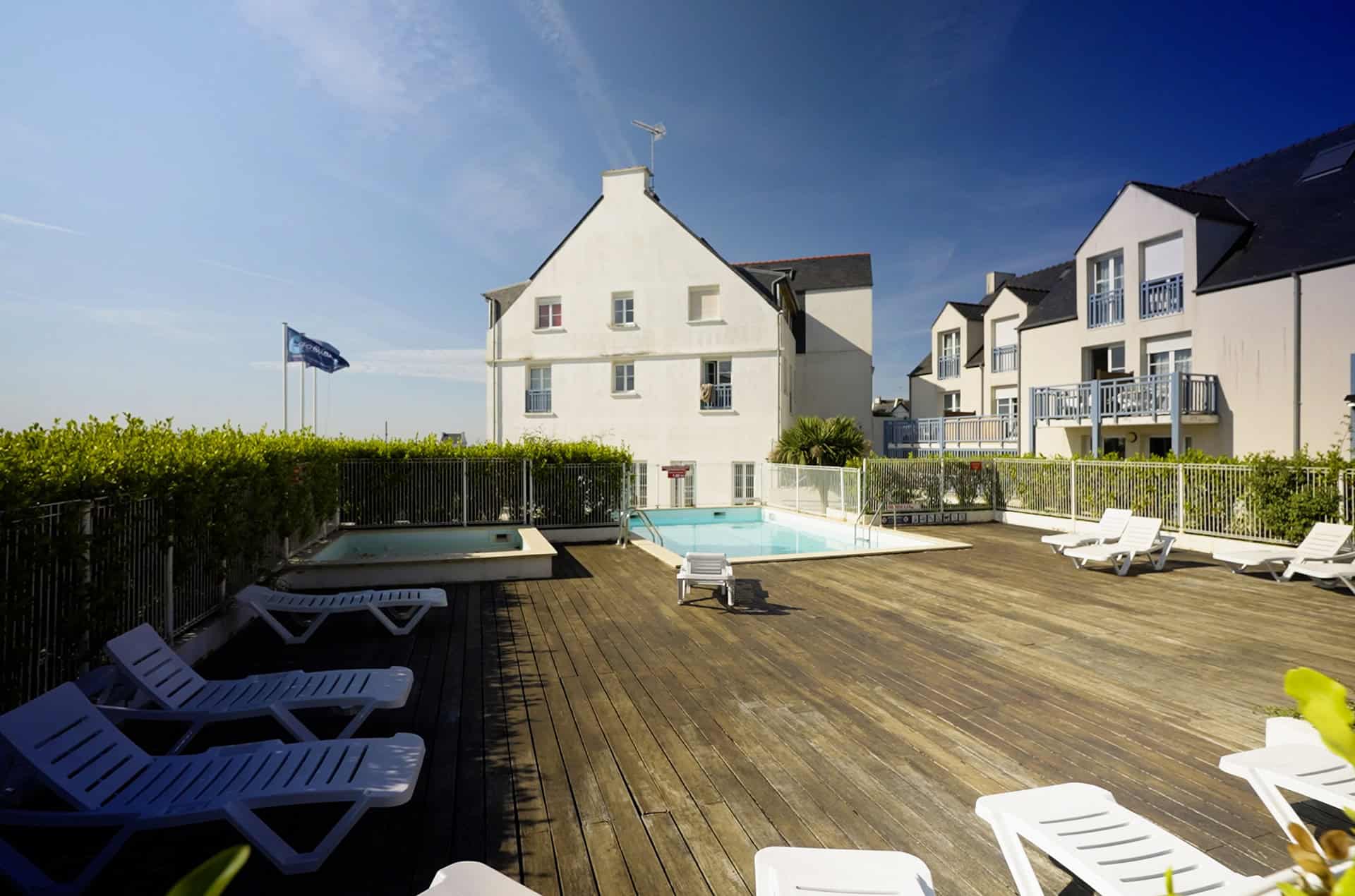 La résidence de vacances Goélia An Douar à Audierne avec piscine La résidence de vacances Goélia An Douar à Audierne avec piscine