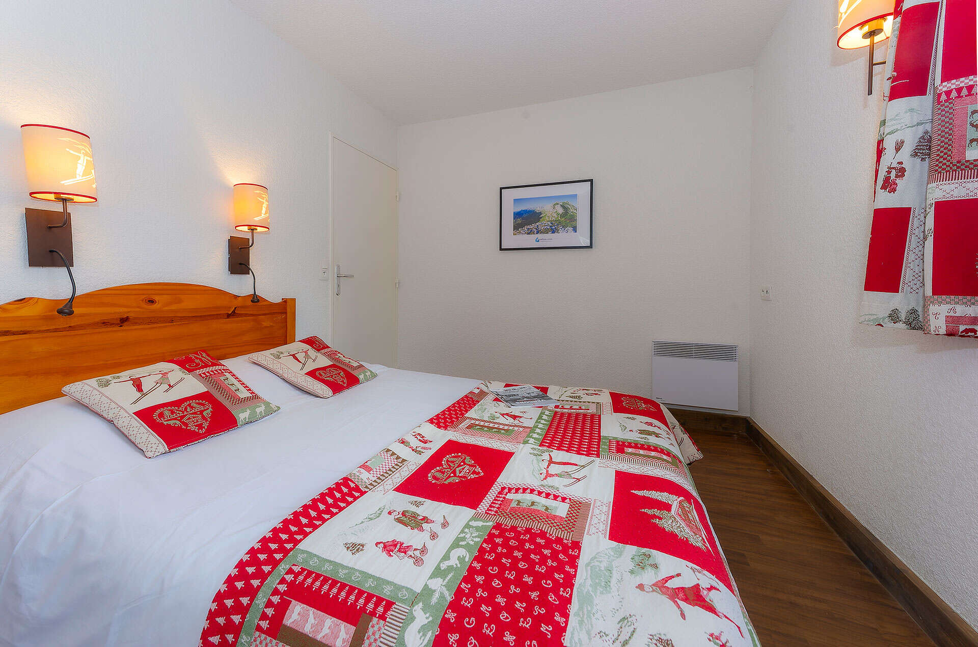 Example of a room in the Le Sornin holiday residence at Autrans en Vercors in Isère Example of a room in the Le Sornin holiday residence at Autrans en Vercors in Isère