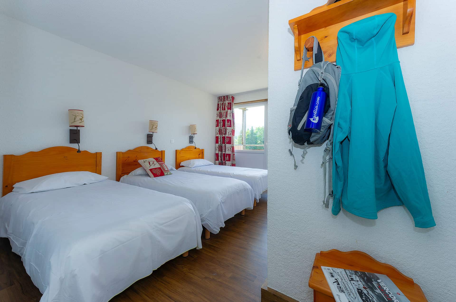 Example of a room in the Le Sornin holiday residence at Autrans en Vercors in Isère Example of a room in the Le Sornin holiday residence at Autrans en Vercors in Isère
