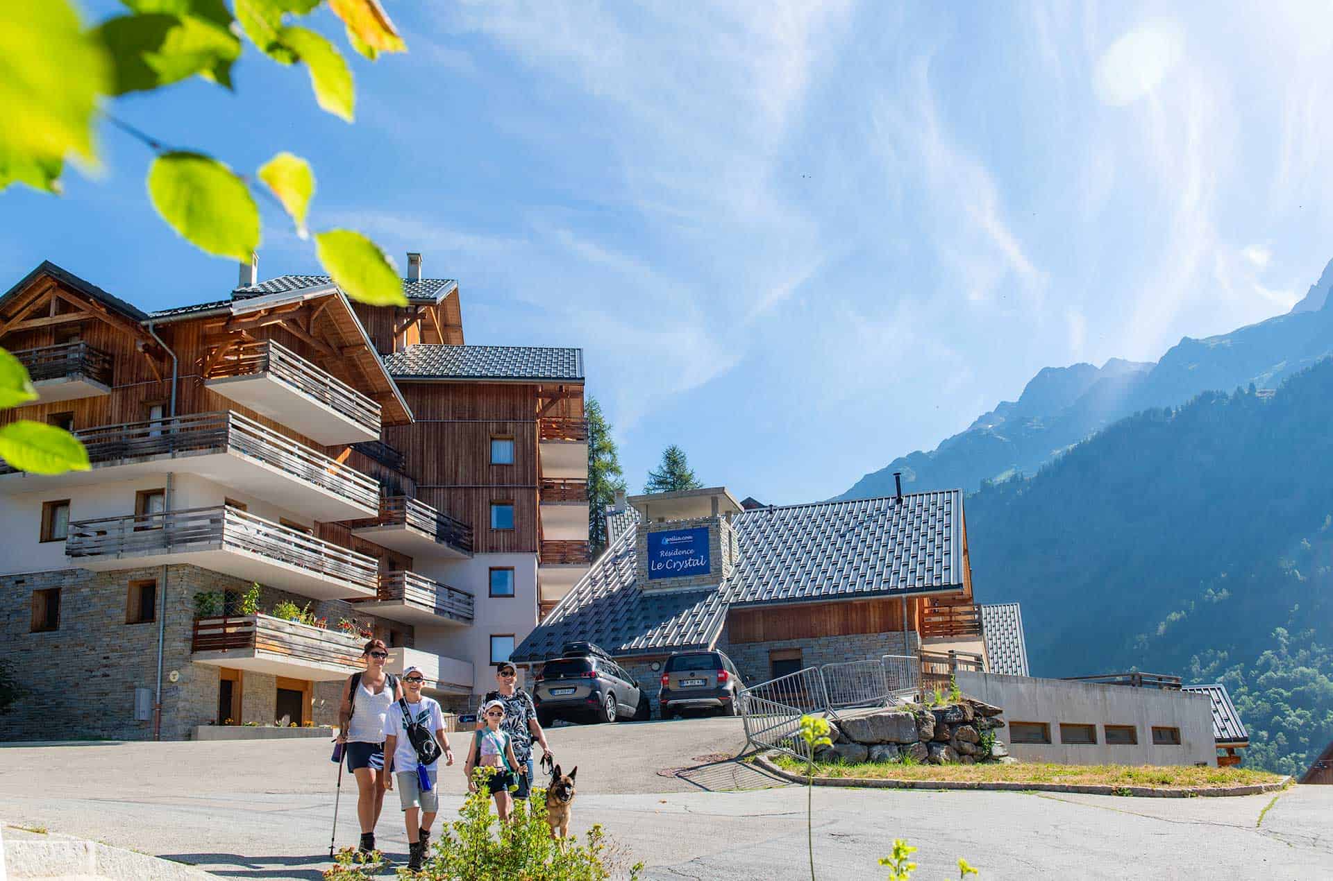 La résidence de vacances Goélia Le Crystal à Vaujany La résidence de vacances Goélia Le Crystal à Vaujany