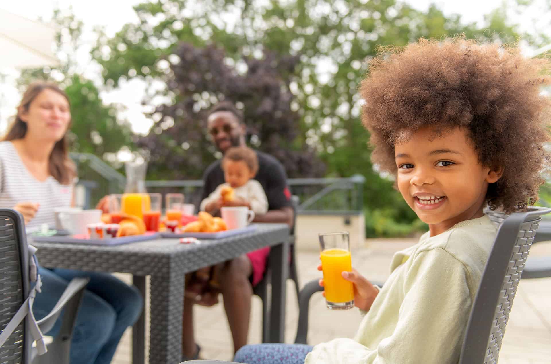 Espace petits déjeuners de la résidence de vacances Goélia Le Domaine de Pont-Aven à Pont-Aven Espace petits déjeuners de la résidence de vacances Goélia Le Domaine de Pont-Aven à Pont-Aven