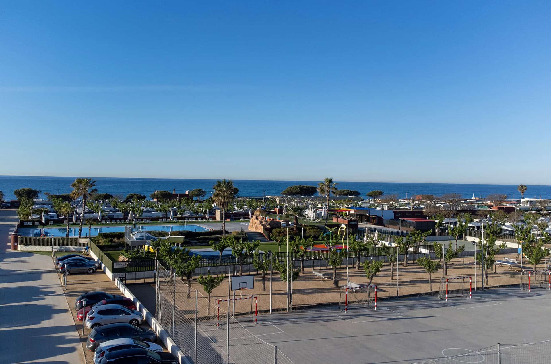 La résidence de vacances Resort Els Pins à Malgrat de Mar, sur la Costa Barcelona, en Espagne La résidence de vacances Resort Els Pins à Malgrat de Mar, sur la Costa Barcelona, en Espagne
