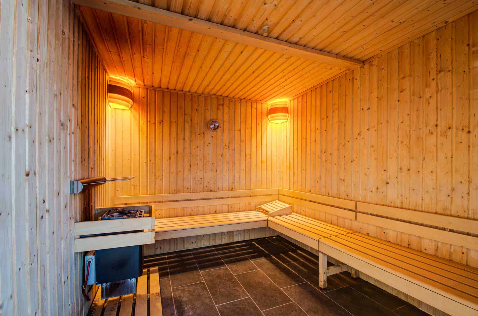 Sauna de la résidence de vacances Le Privilège à Peyragudes