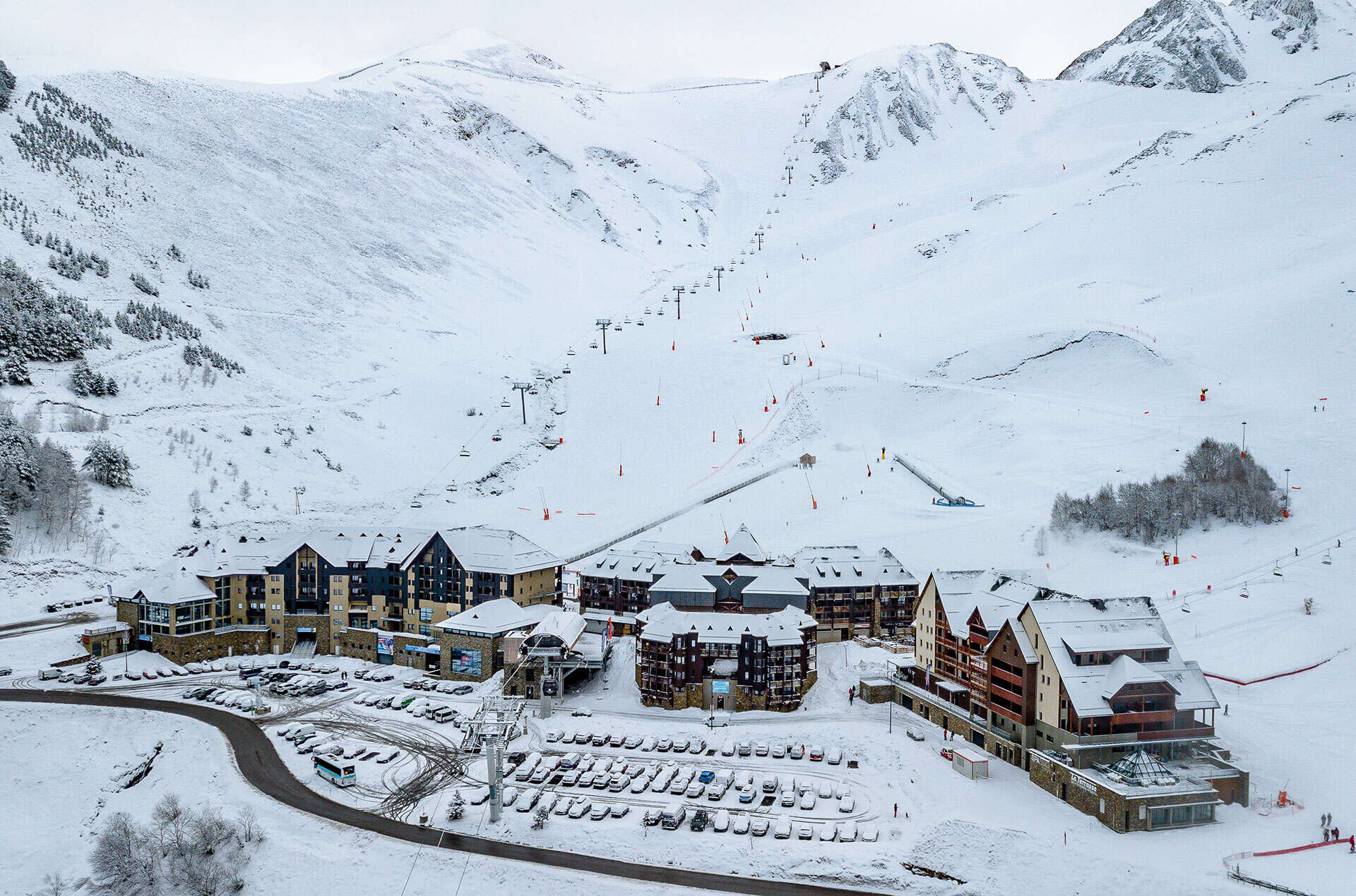 La résidence de vacances Privilège à Peyragudes, au pied des pistes