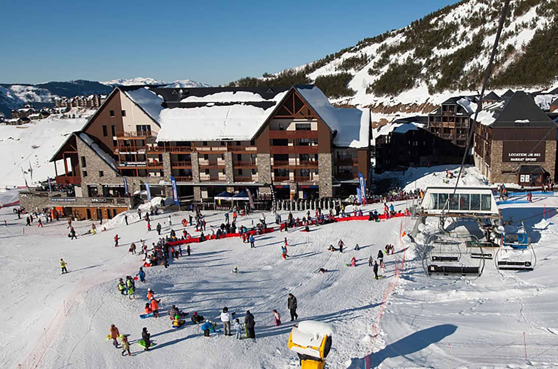 La résidence de vacances Privilège à Peyragudes, au pied des pistes