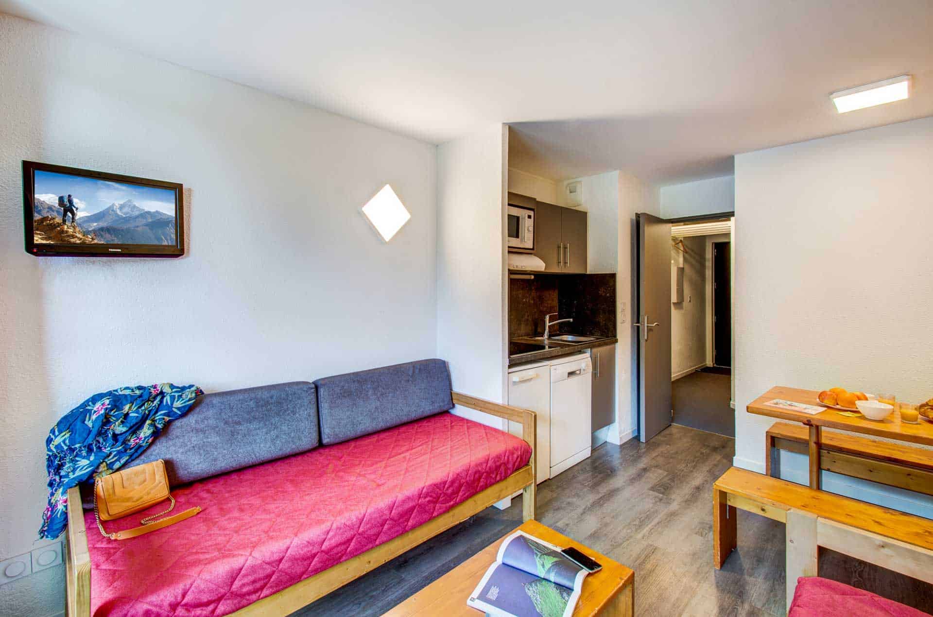 Exemple de logement de la résidence de vacances Privilège à Peyragudes