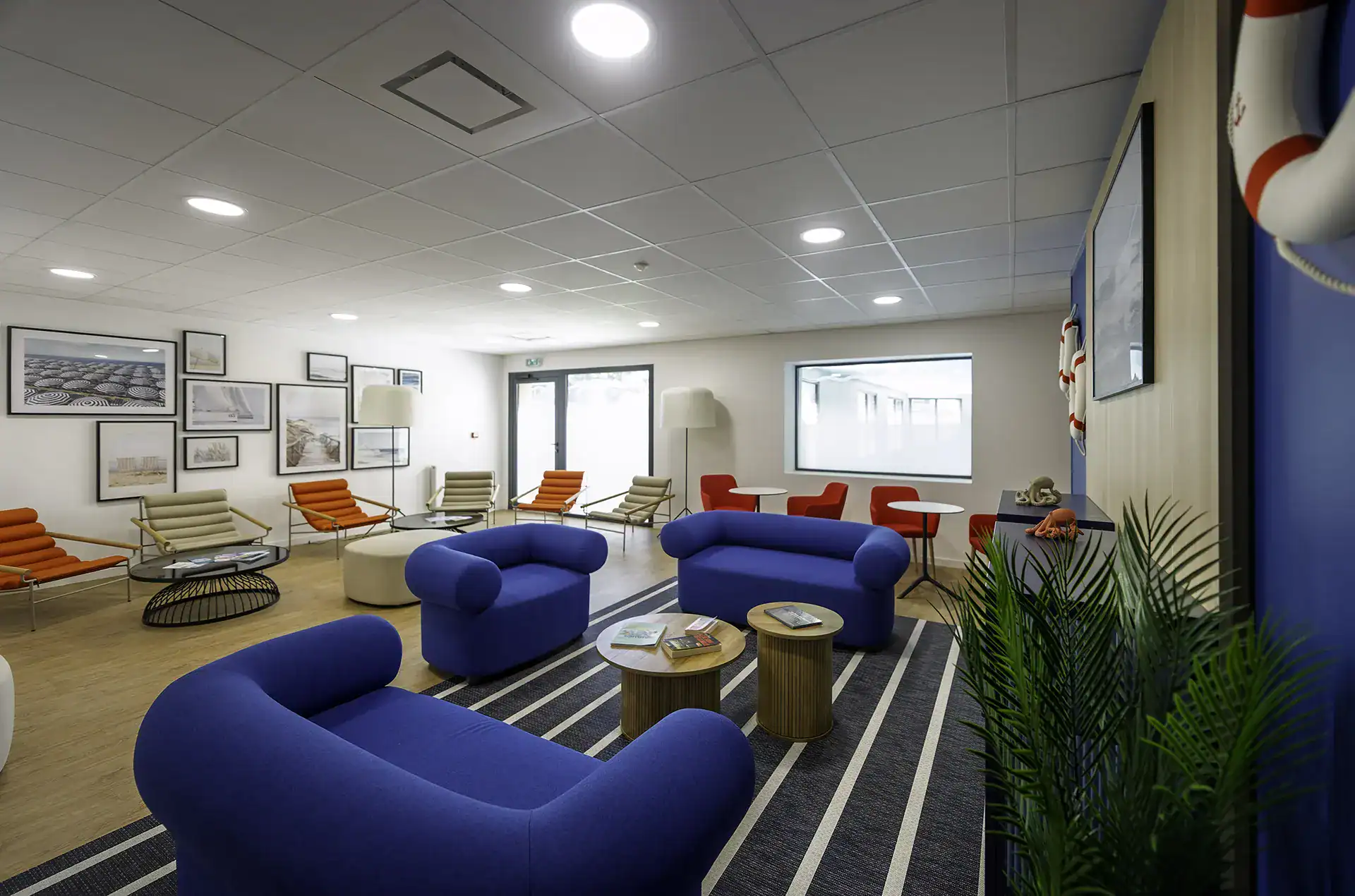 Le coin salon détente de la résidence de vacances Goélia Le Phare au Tréport Le coin salon détente de la résidence de vacances Goélia Le Phare au Tréport