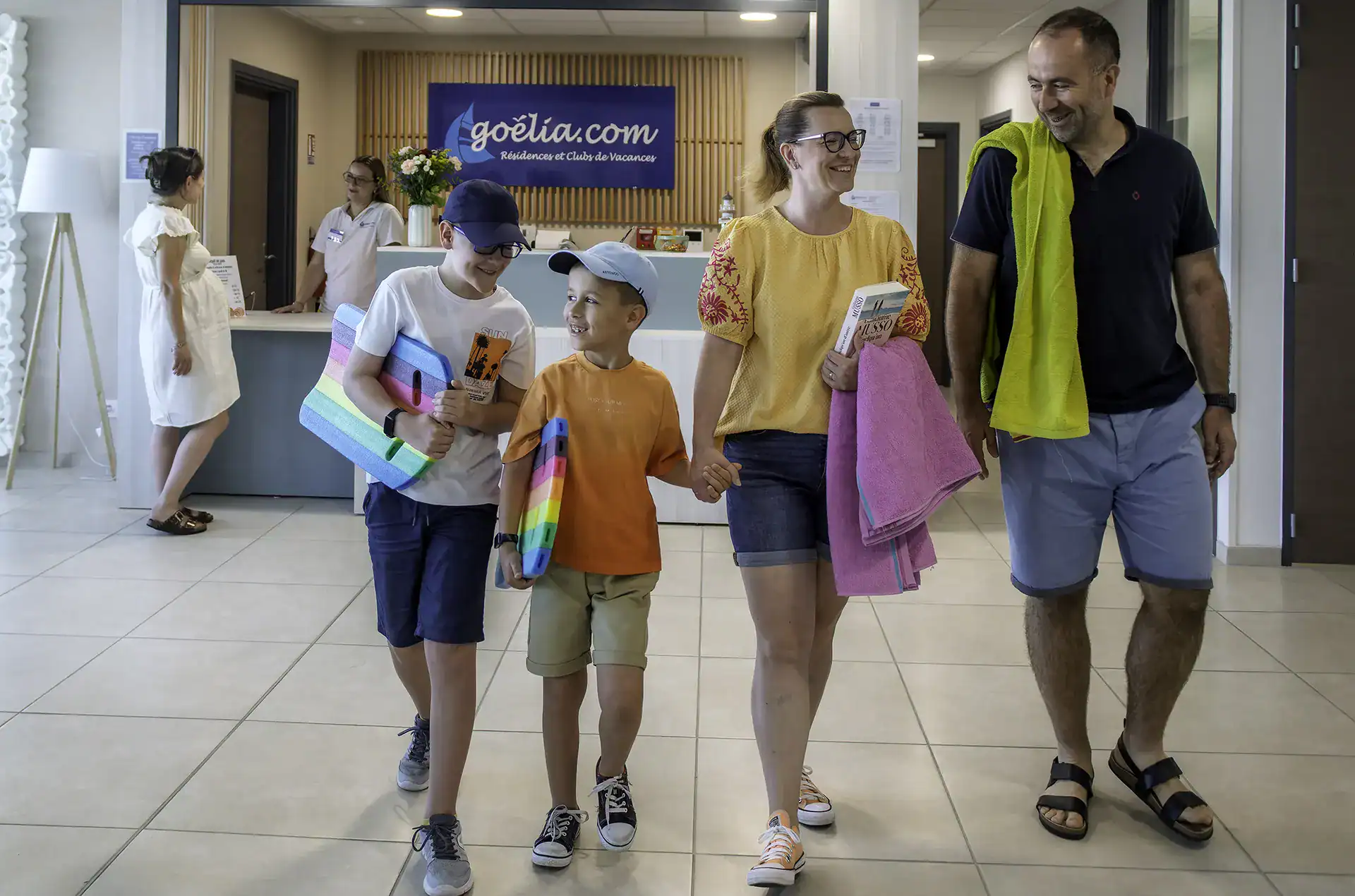 Réception de la résidence de vacances Goélia le Phare au Tréport