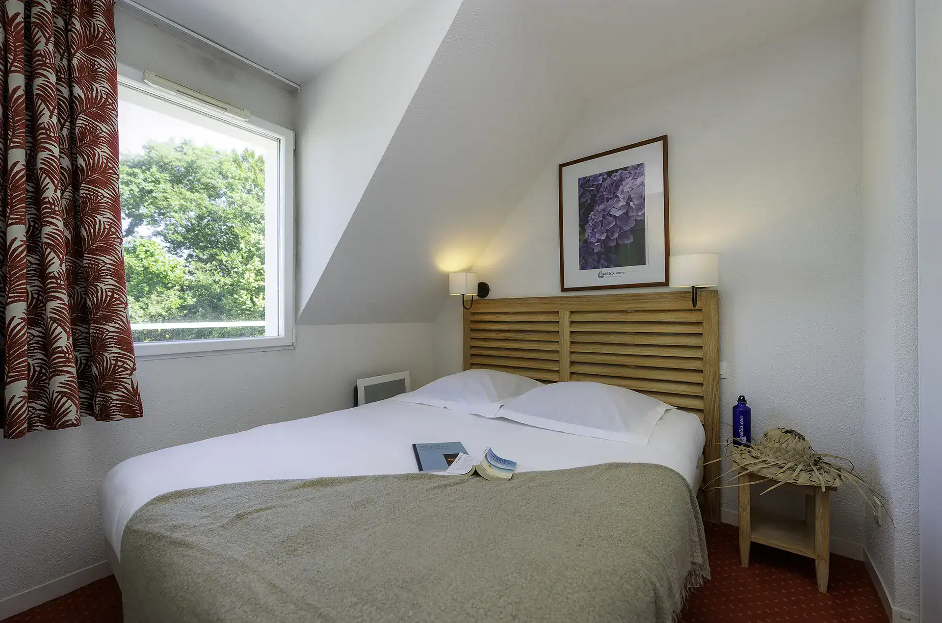 Exemple de chambre de la résidence de vacances Goélia Le Domaine des Glénan à Fouesnant