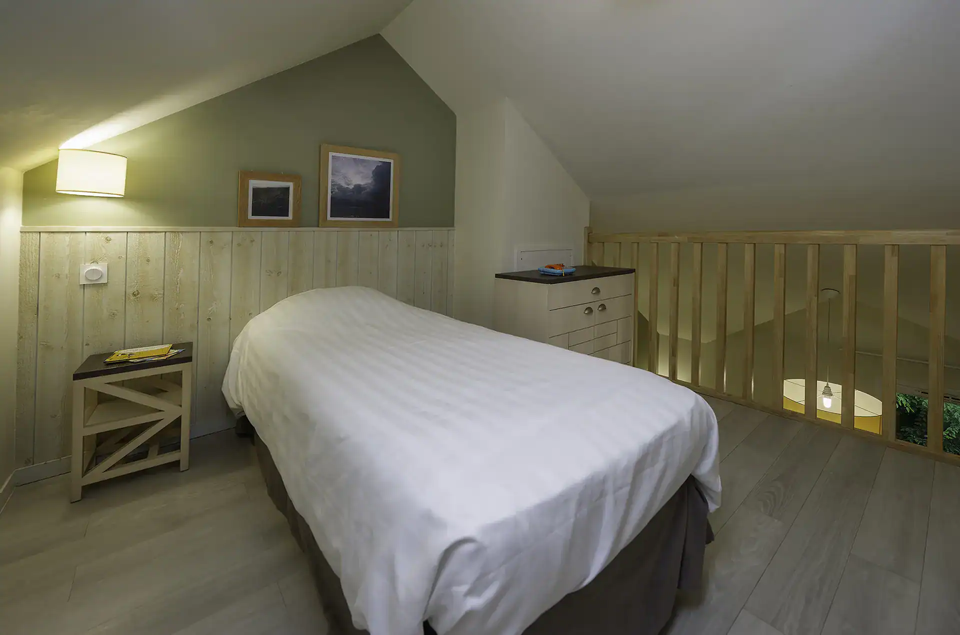 Exemple de chambre de la résidence de vacances Goélia  La Pommeraie à Branville