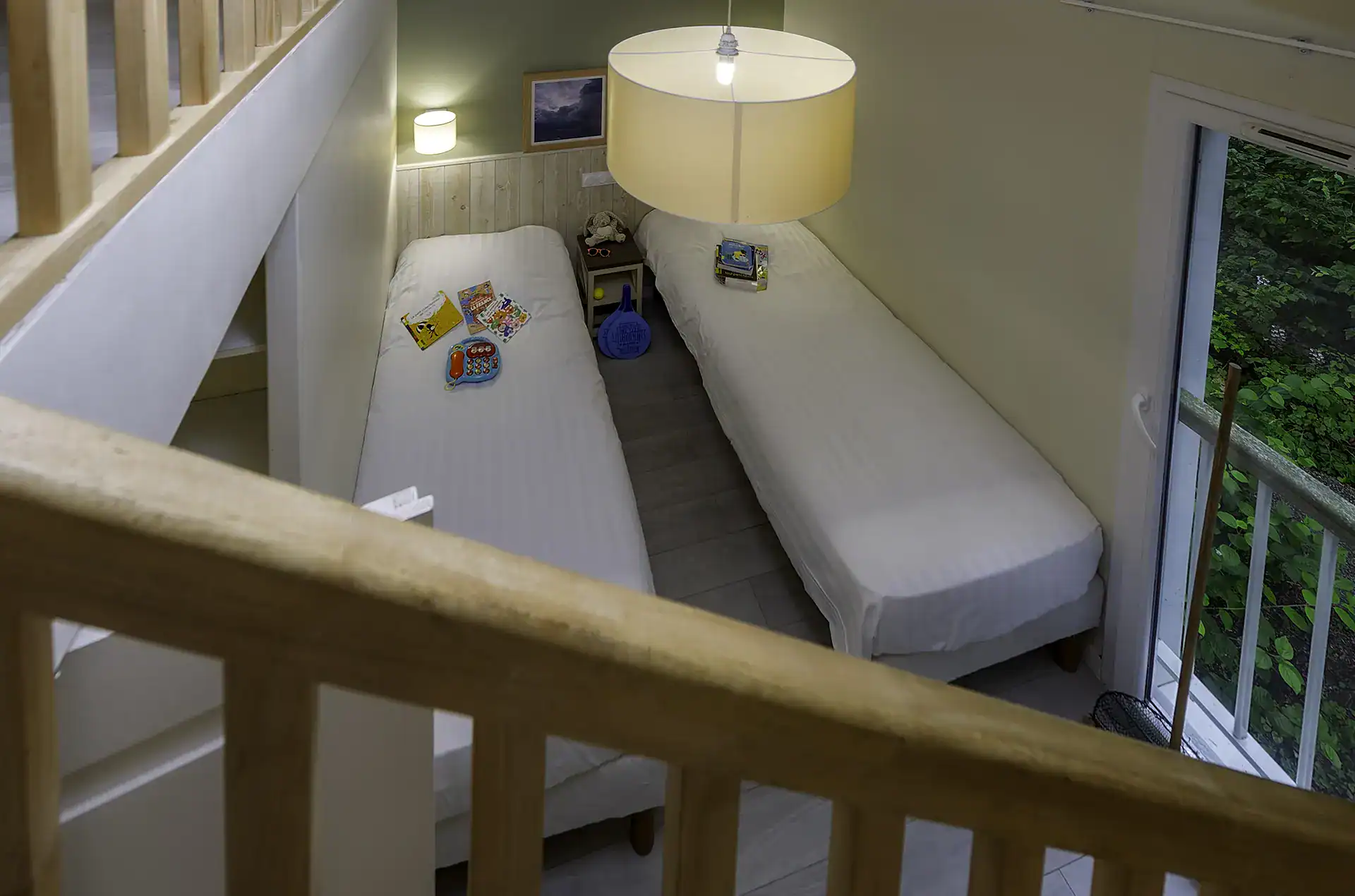 Exemple de chambre de la résidence de vacances Goélia  La Pommeraie à Branville