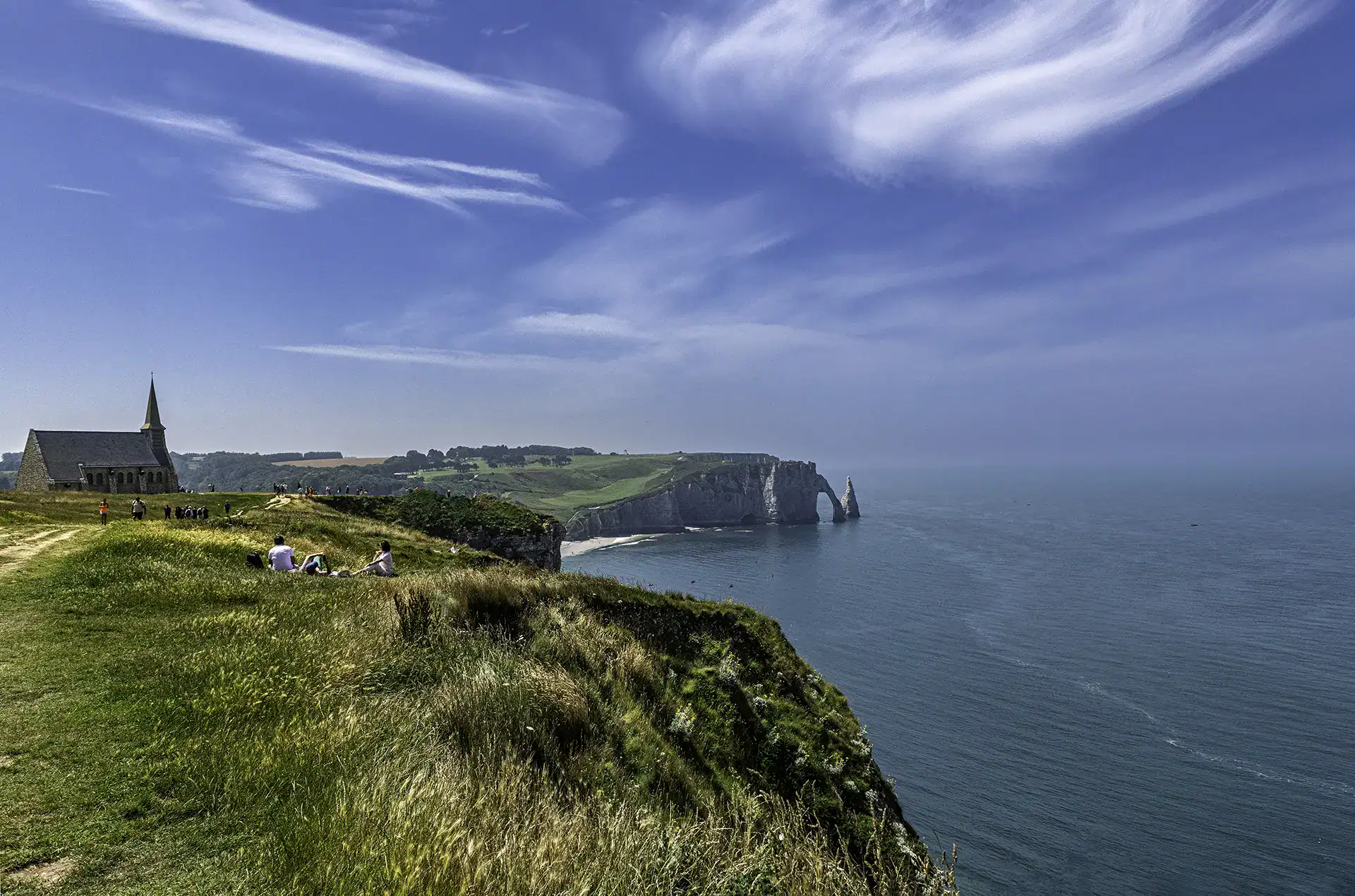 The cliffs of etretat