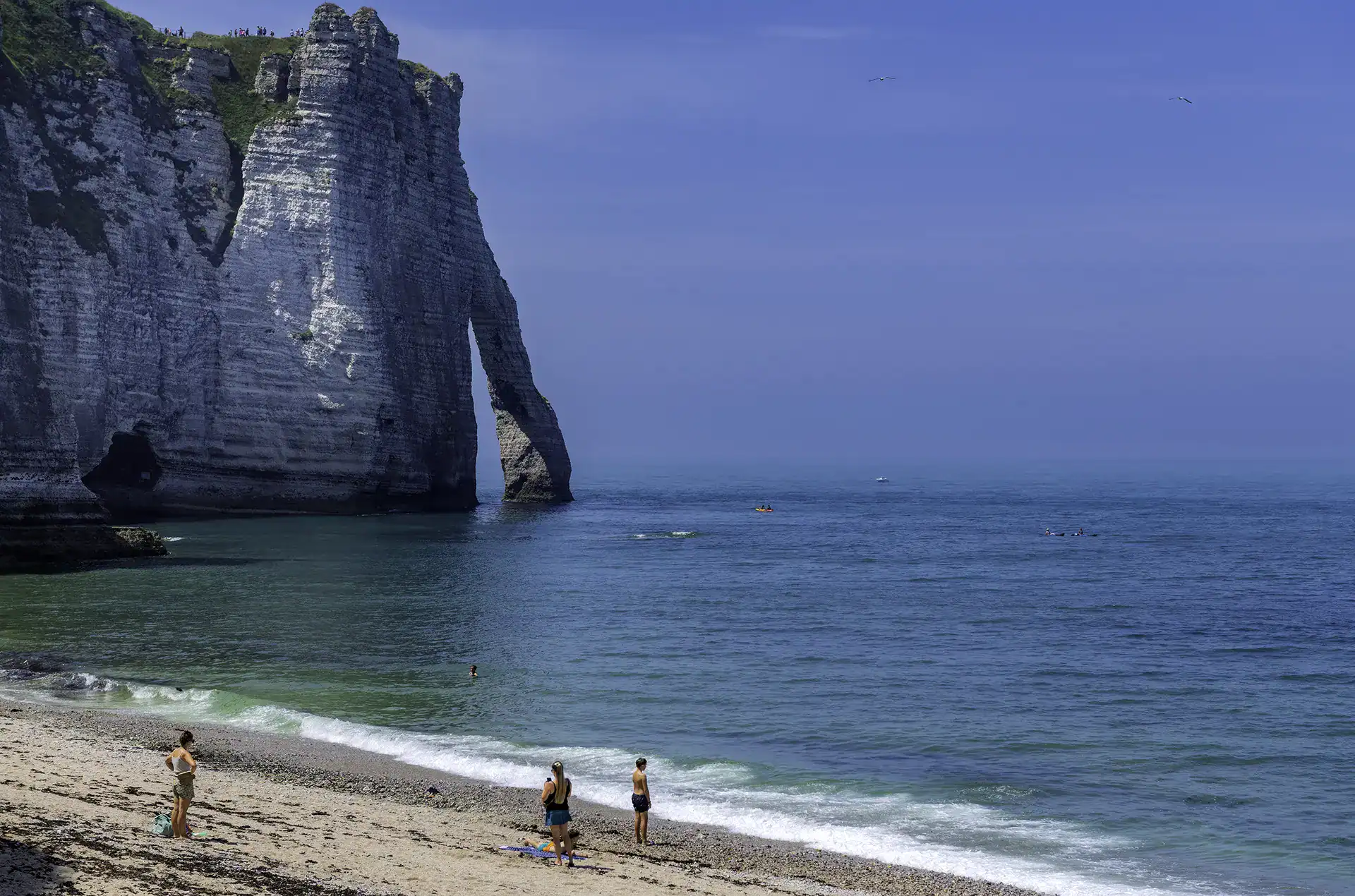 The cliffs of Etretat
