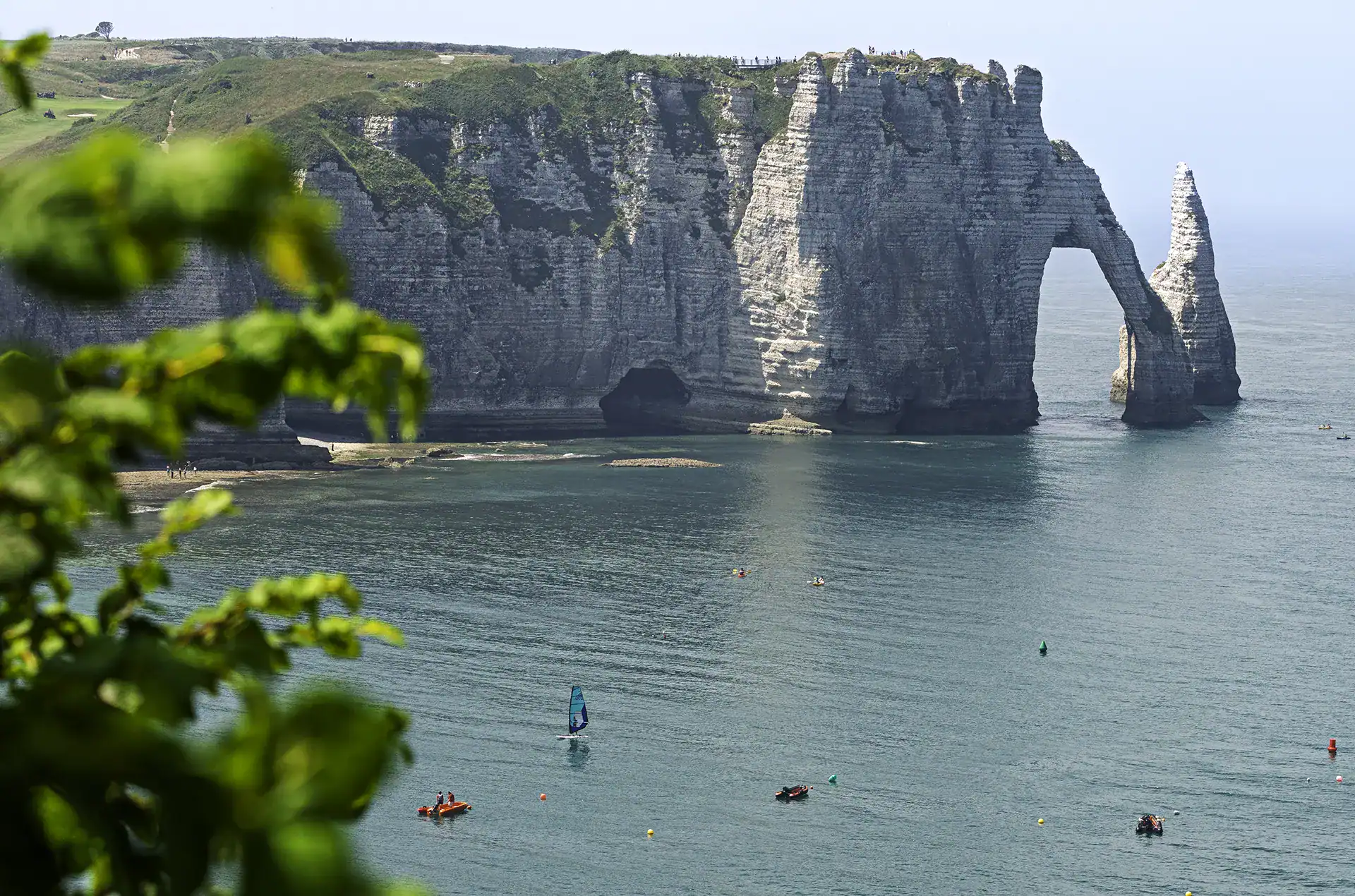 The cliffs of Etretat