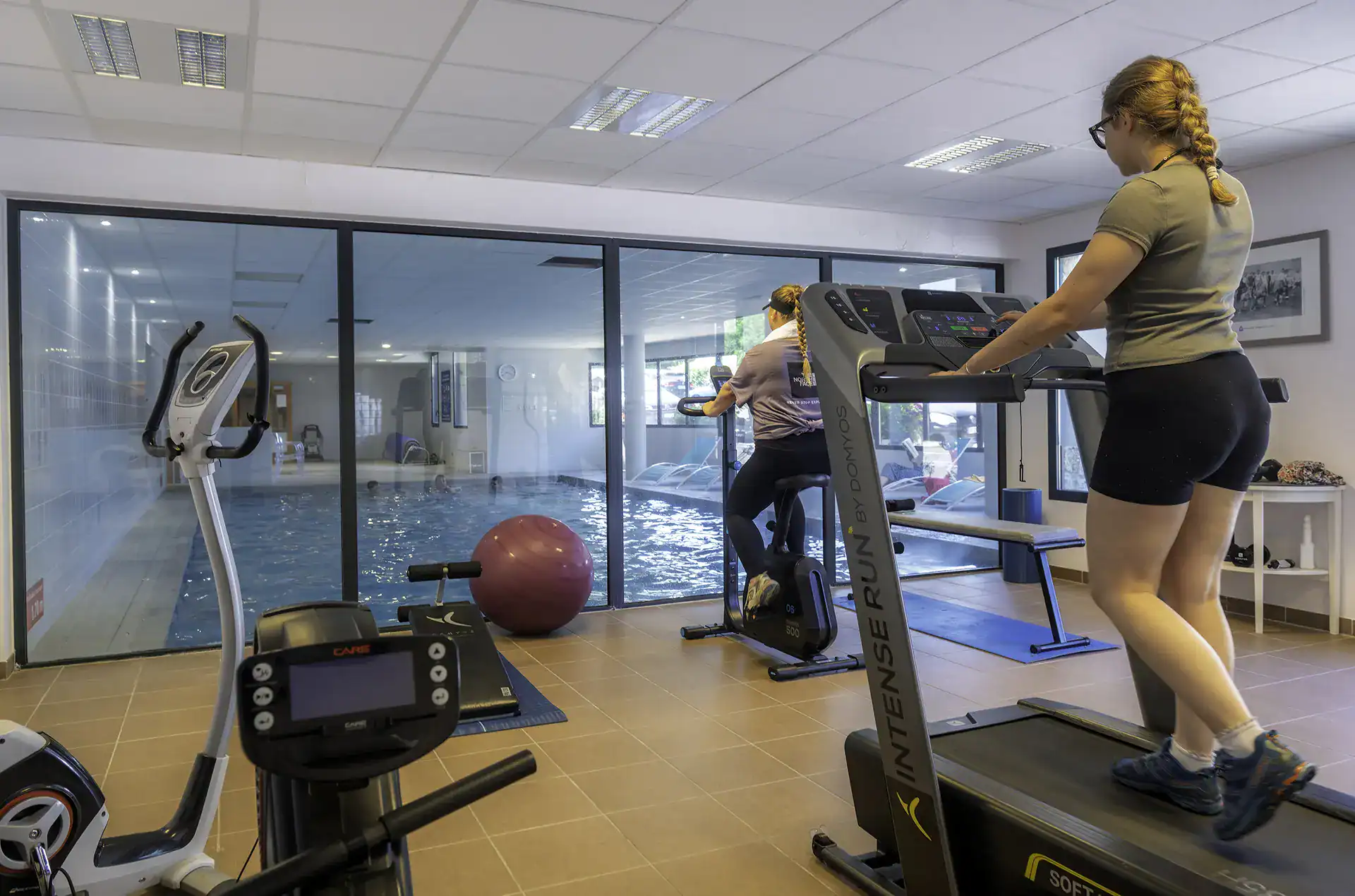 La salle de fitness de la résidence de vacances Goélia les 7 îles à Perros Guirec