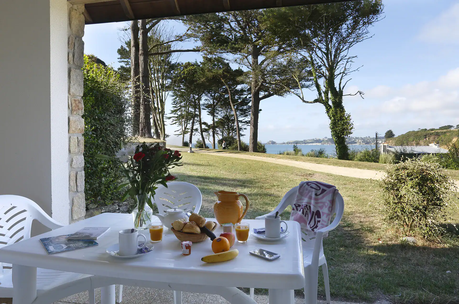 Exemple de vue d'un logement de la résidence de vacances Goélia Iroise Armorique à Locmaria Plouzané en Bretagne