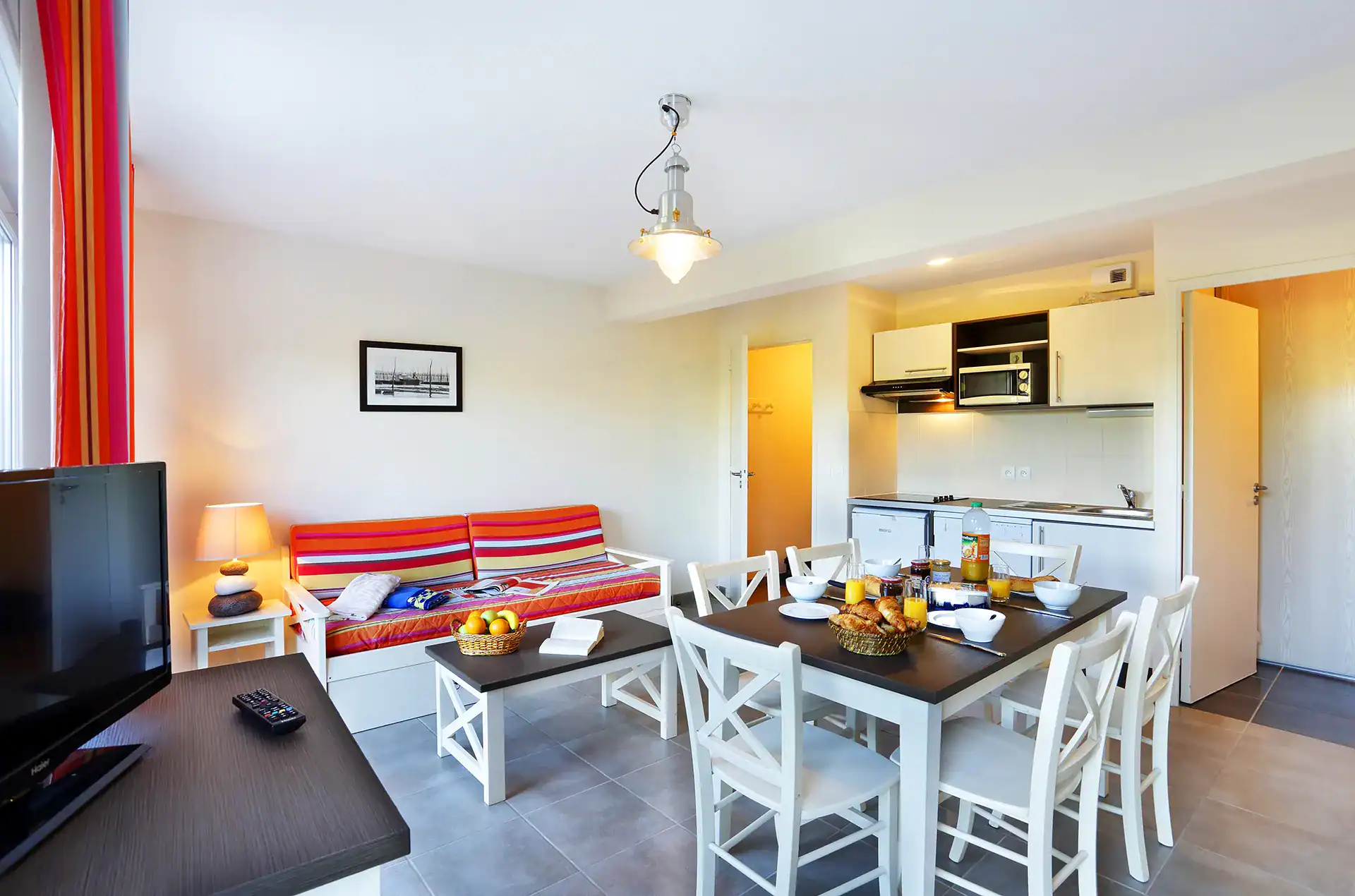 Example of accommodation at the Goélia Les Roches holiday residence in Saint-Pol-de-Léon