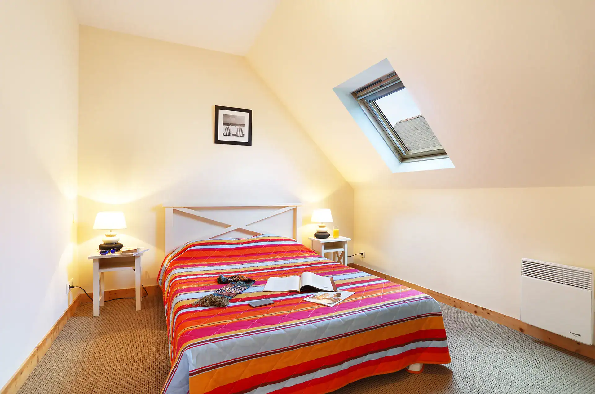 Example of a room at the Goélia Les Roches holiday residence in Saint-Pol-de-Léon