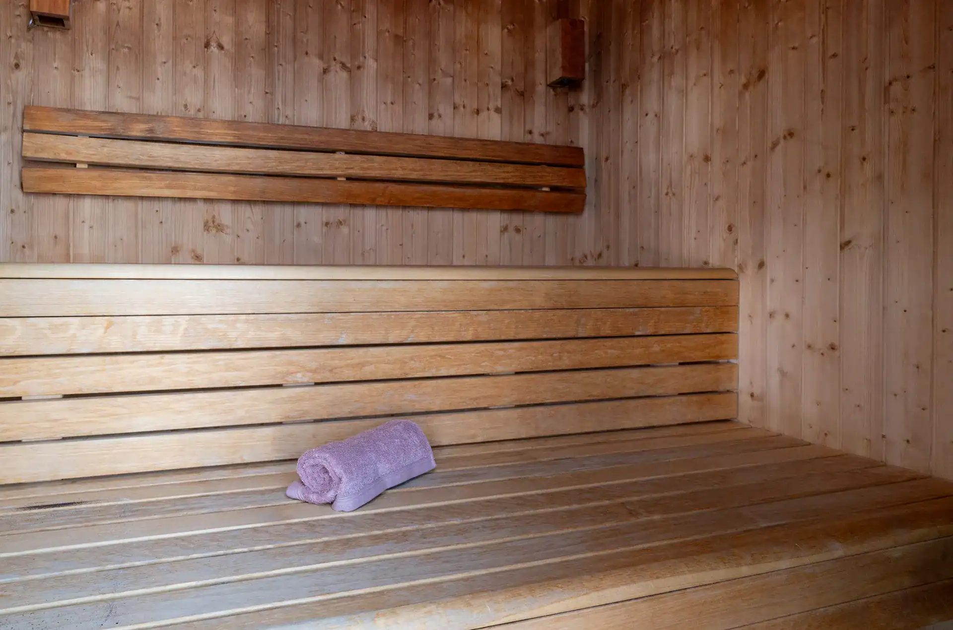 Sauna de la résidence de vacances Goélia Kermael à Saint Briac