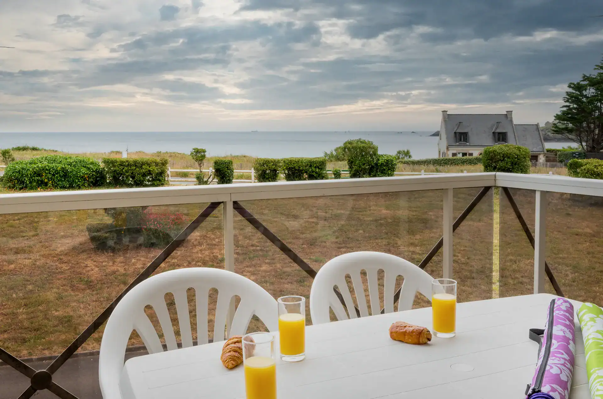 Exemple de vue d'un logement de la résidence de vacances Goelia Kermael à Saint Briac