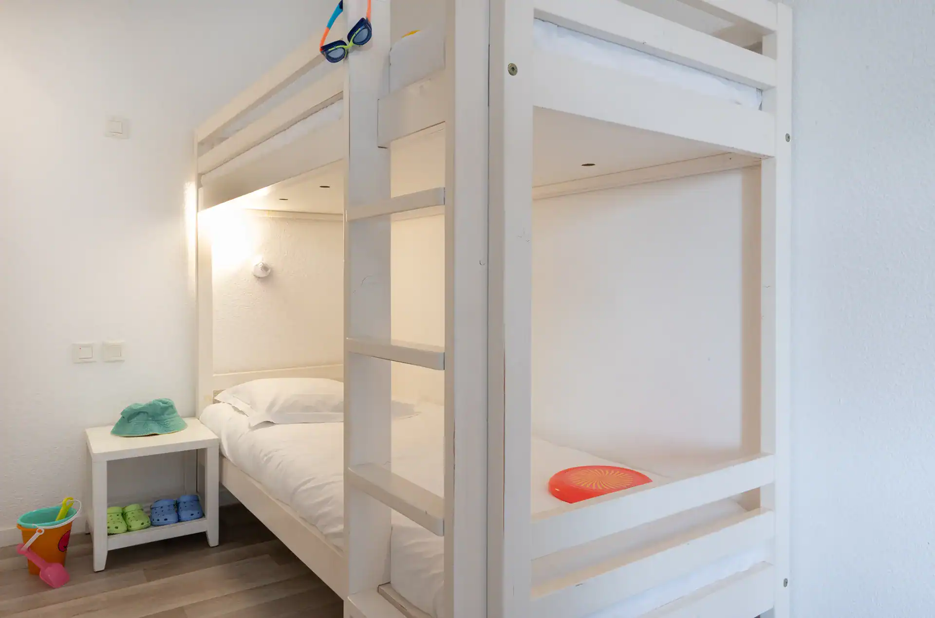 Exemple de chambre de la résidence de vacances Goélia Kermael à Saint Briac