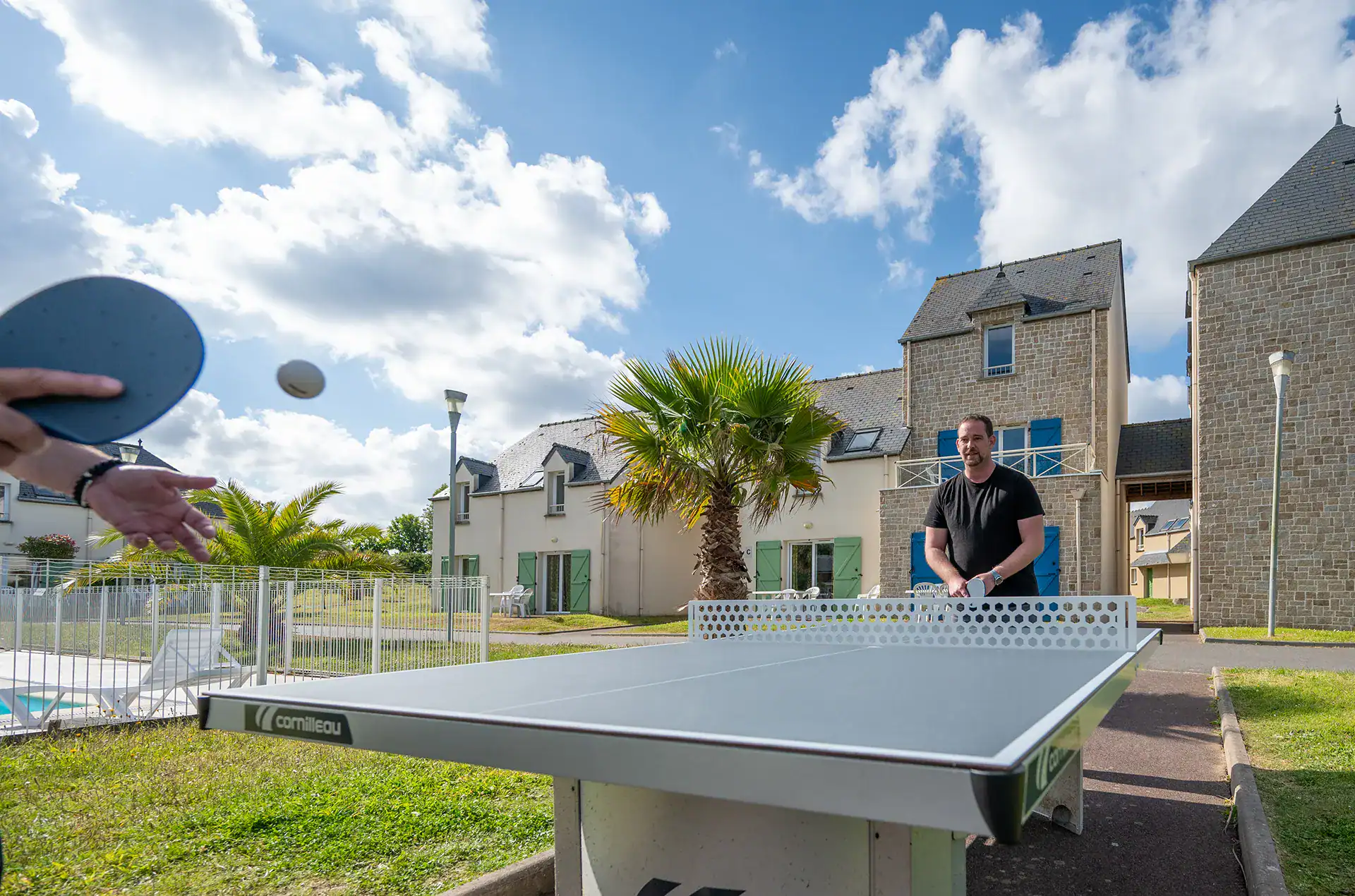 Table tennis at the Goélia holiday residence Le Domaine des Mauriers in Saint Malo