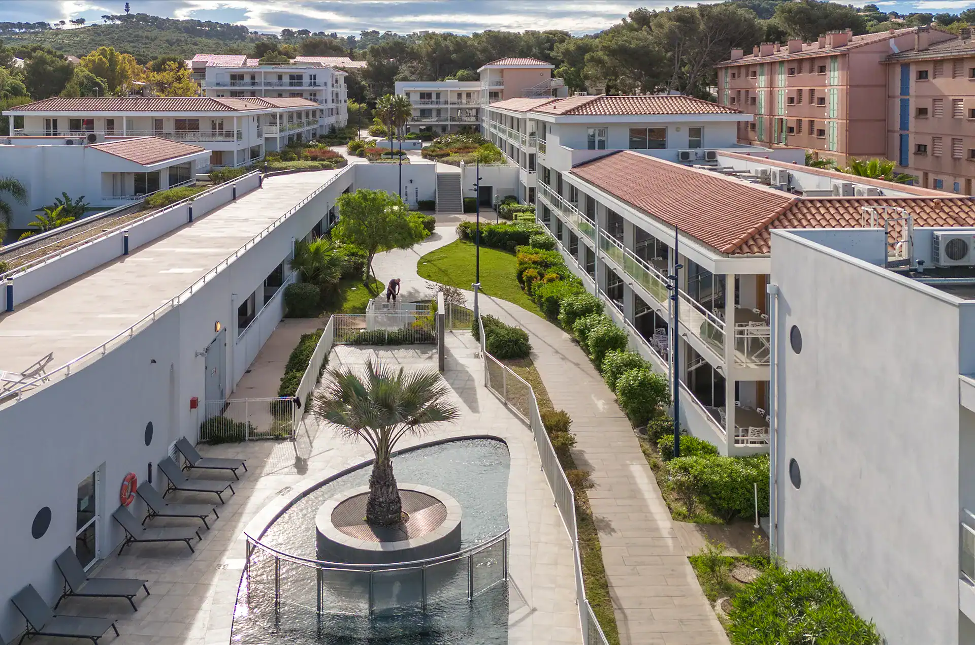 The Goélia Le Cap Azur holiday residence in Saint-Mandrier 